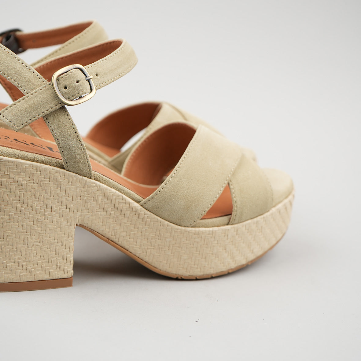 Becca Stone Mid Sandal by Esska