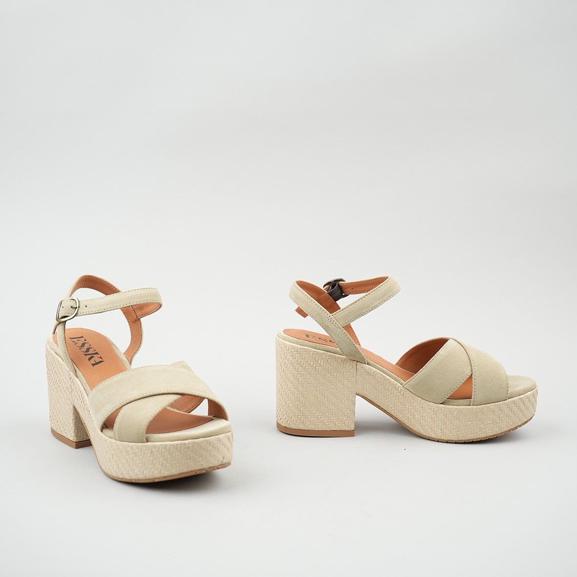 Becca Stone Mid Sandal by Esska