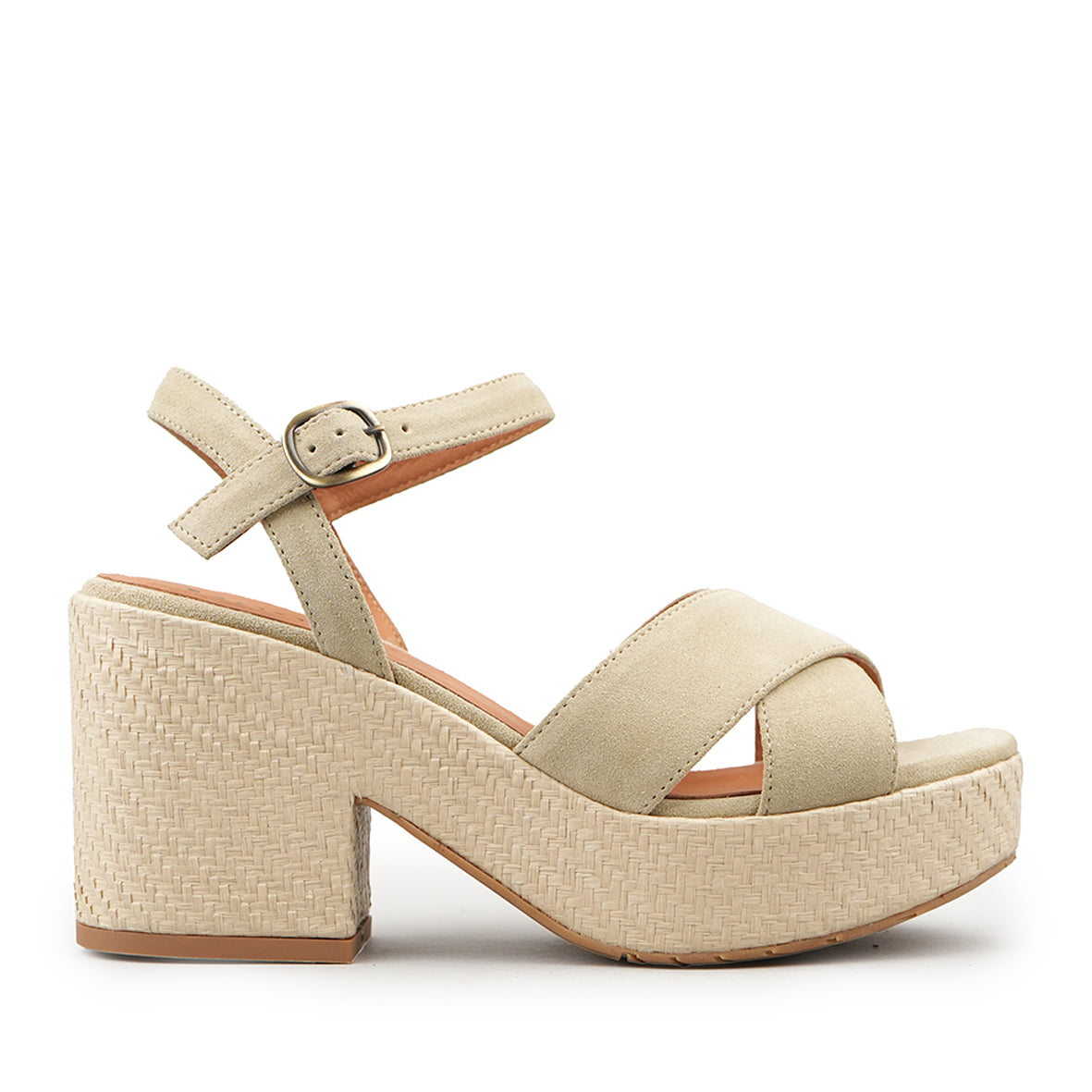 Becca Stone Mid Sandal by Esska