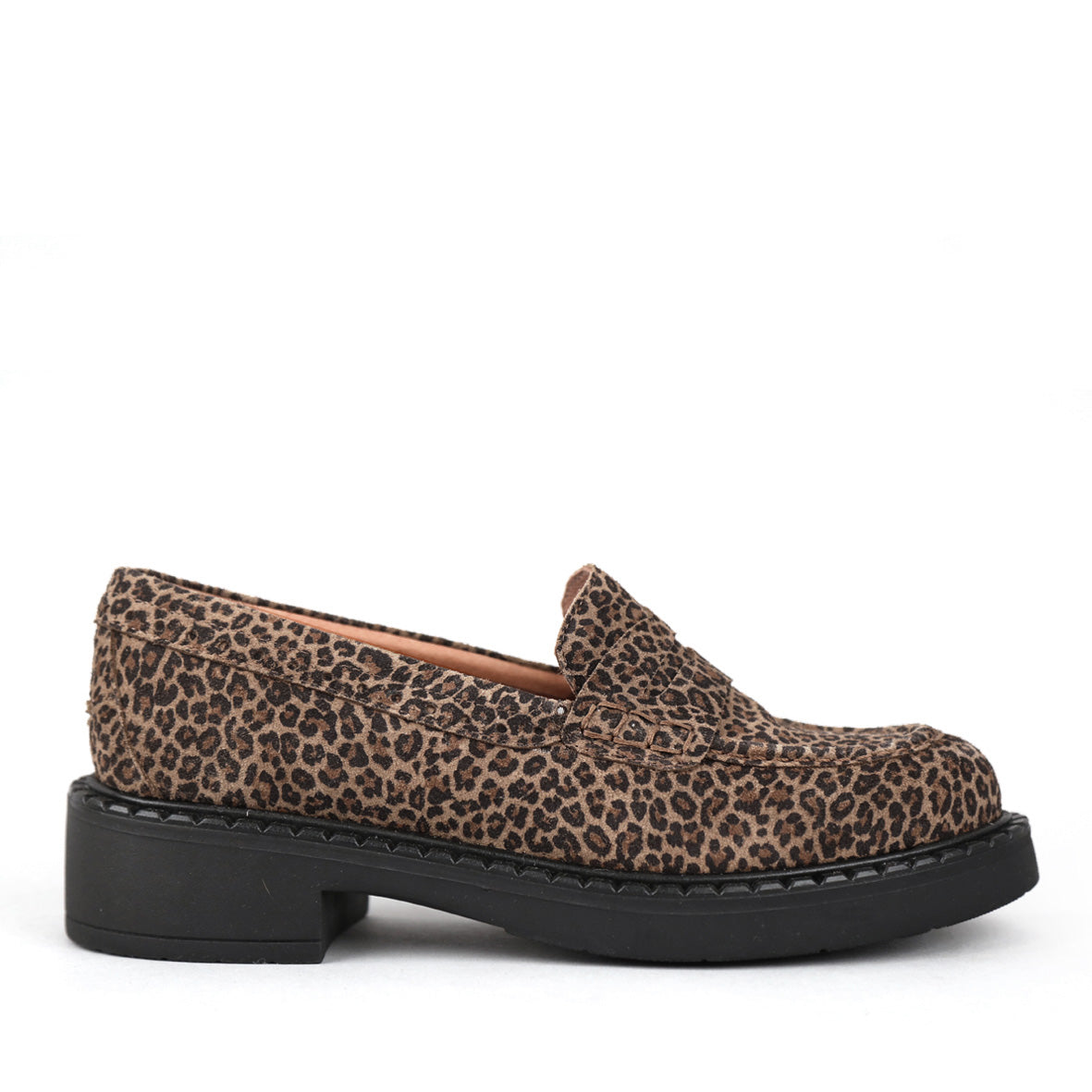 Ben Leopard Baby Flat Shoe by Esska Shoes Ltd