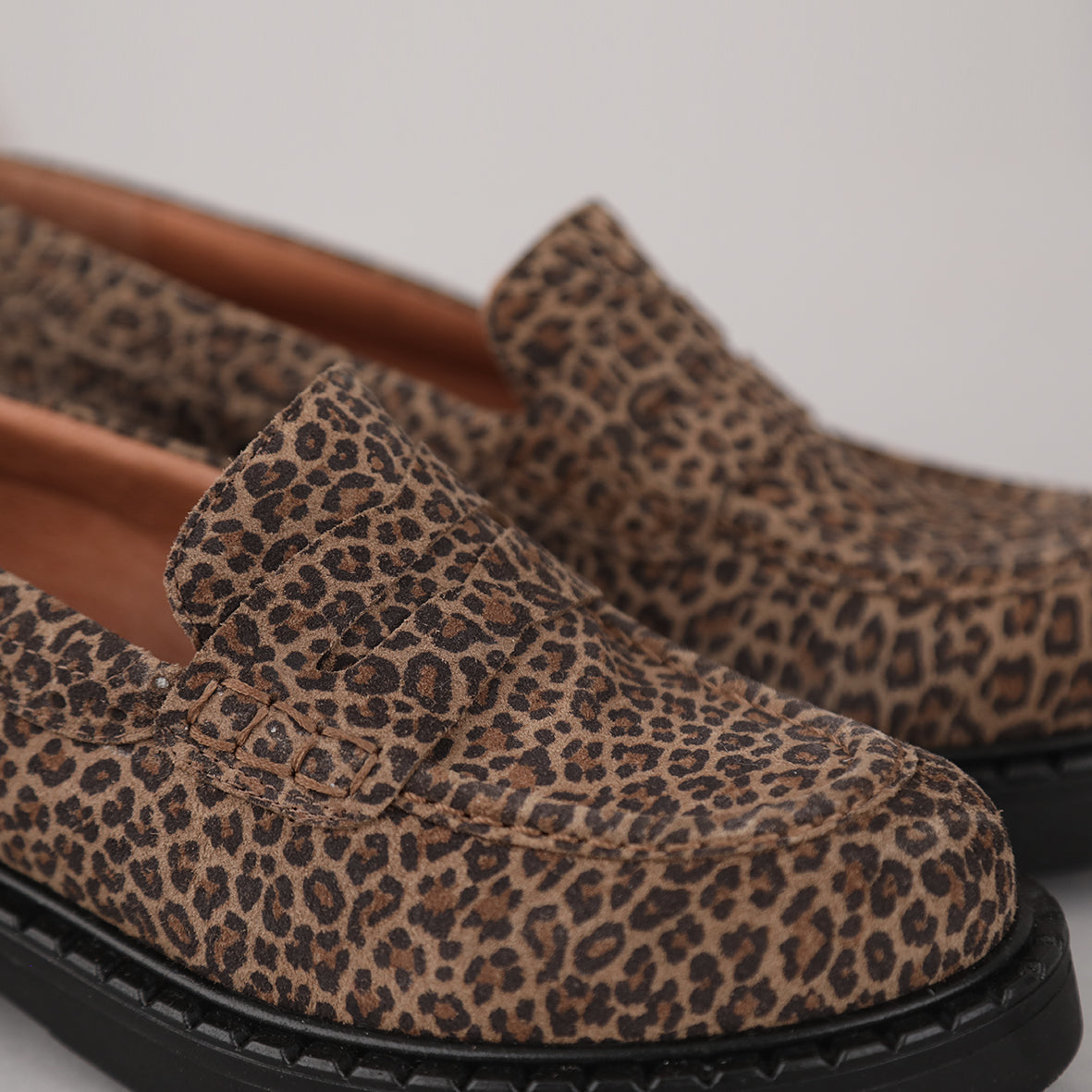 Ben Leopard Baby Flat Shoe by Esska Shoes Ltd