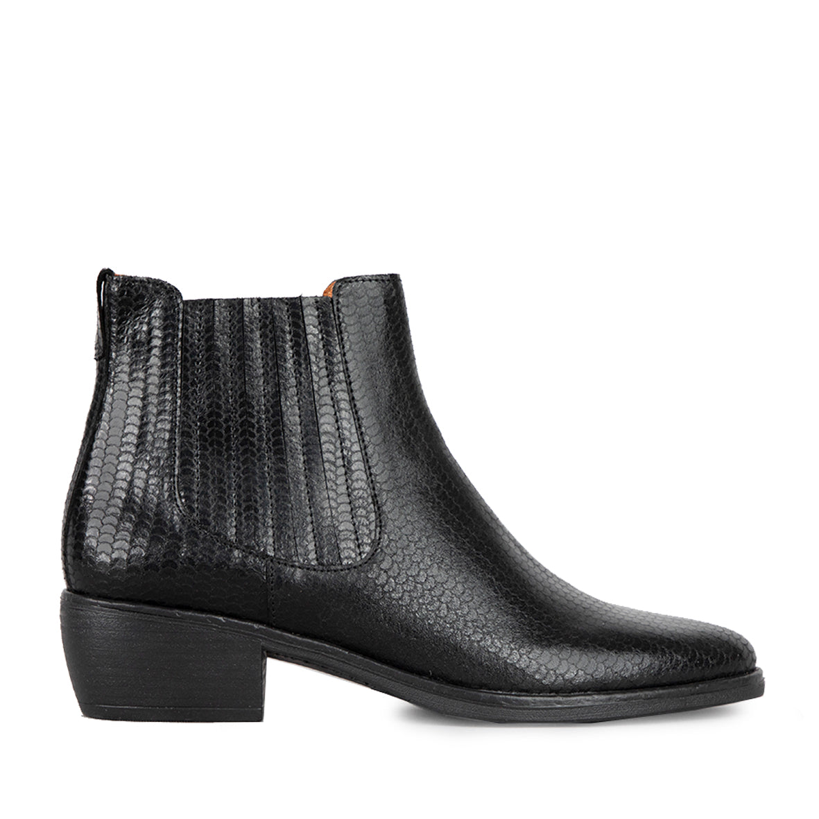 Bettina Black Low Boot by Esska
