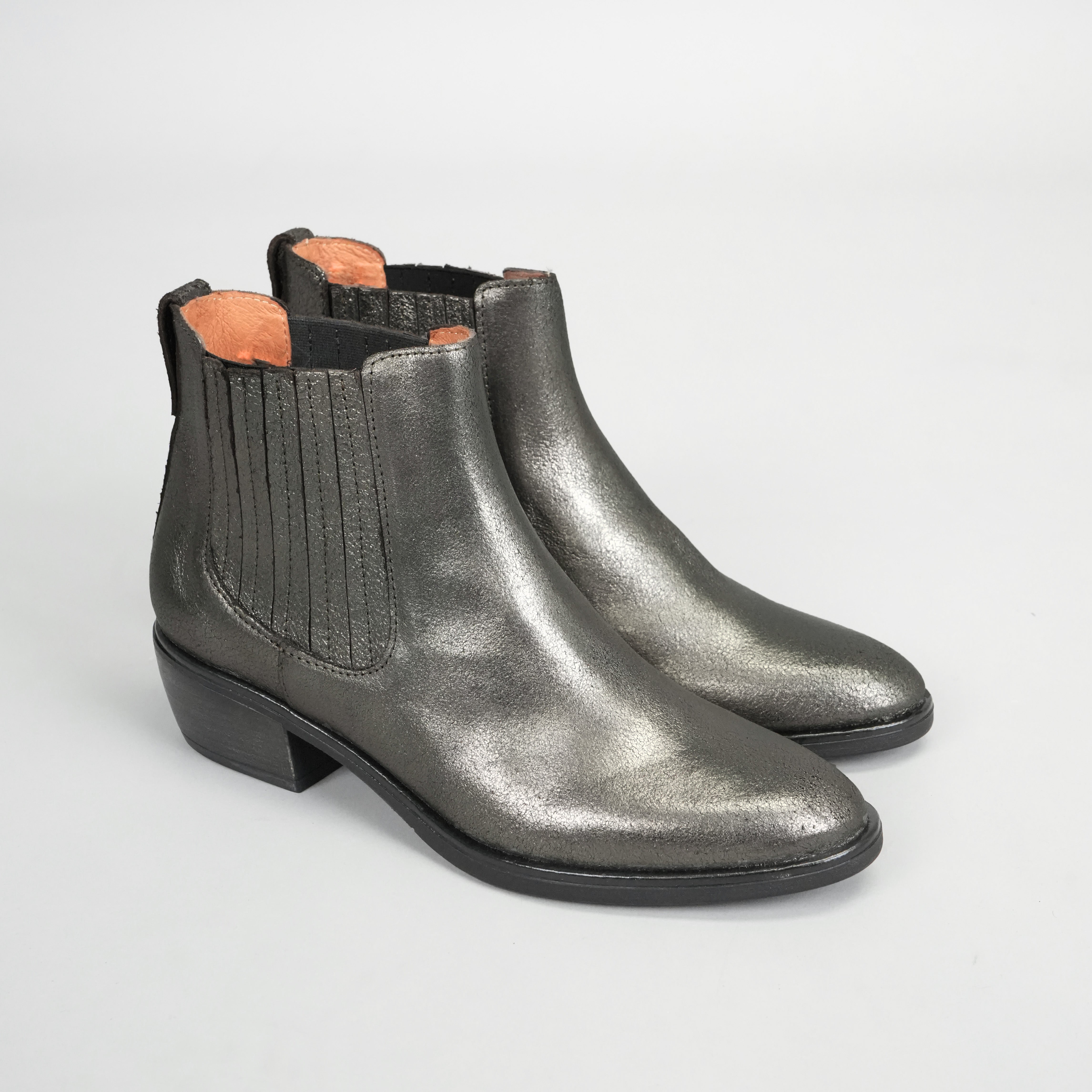 Bettina Gunmetal Low Boot by Esska