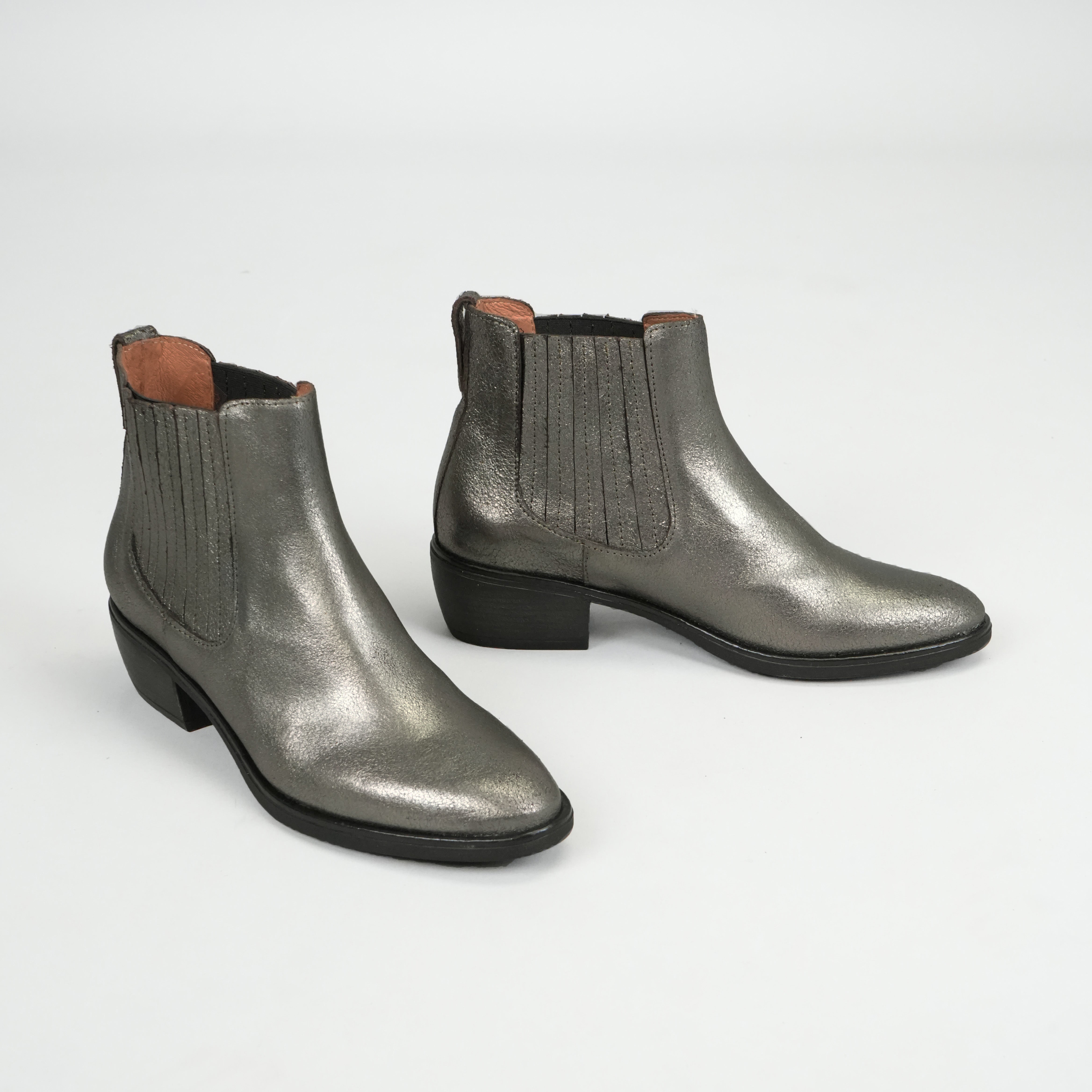 Bettina Gunmetal Low Boot by Esska