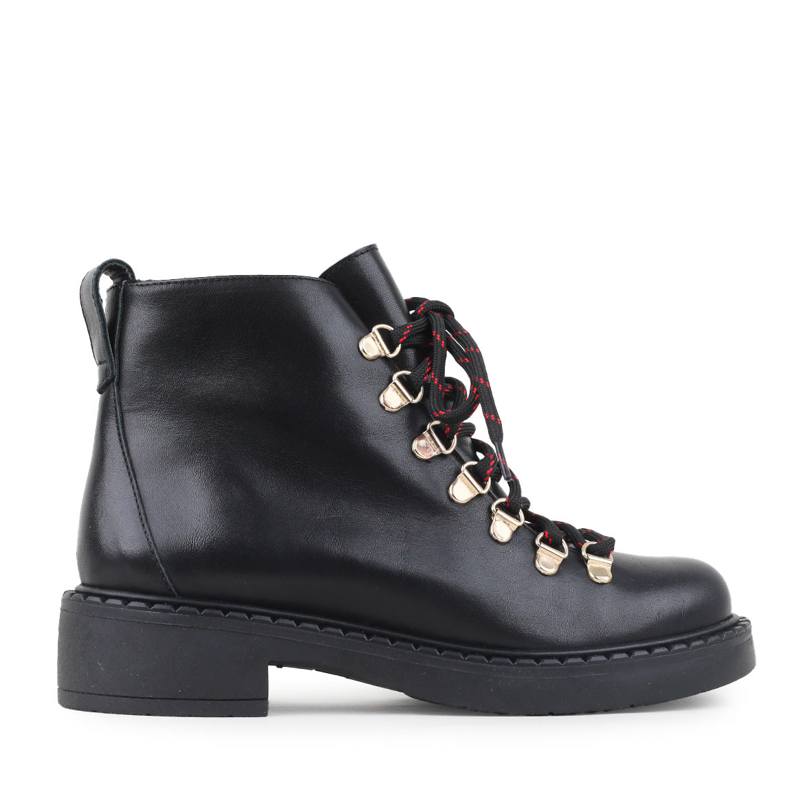 Brooke Black Flat Boot by Esska
