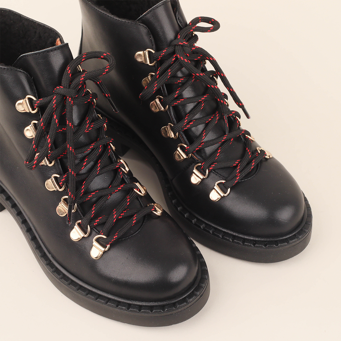 Brooke Black Flat Boot by Esska