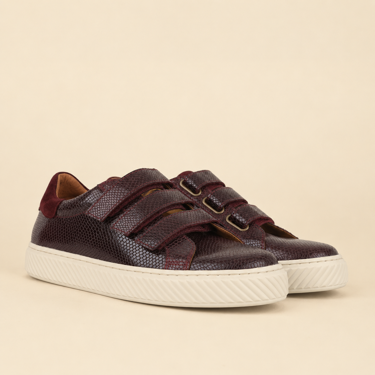 Narla Bordeaux Rept Trainer by Esska