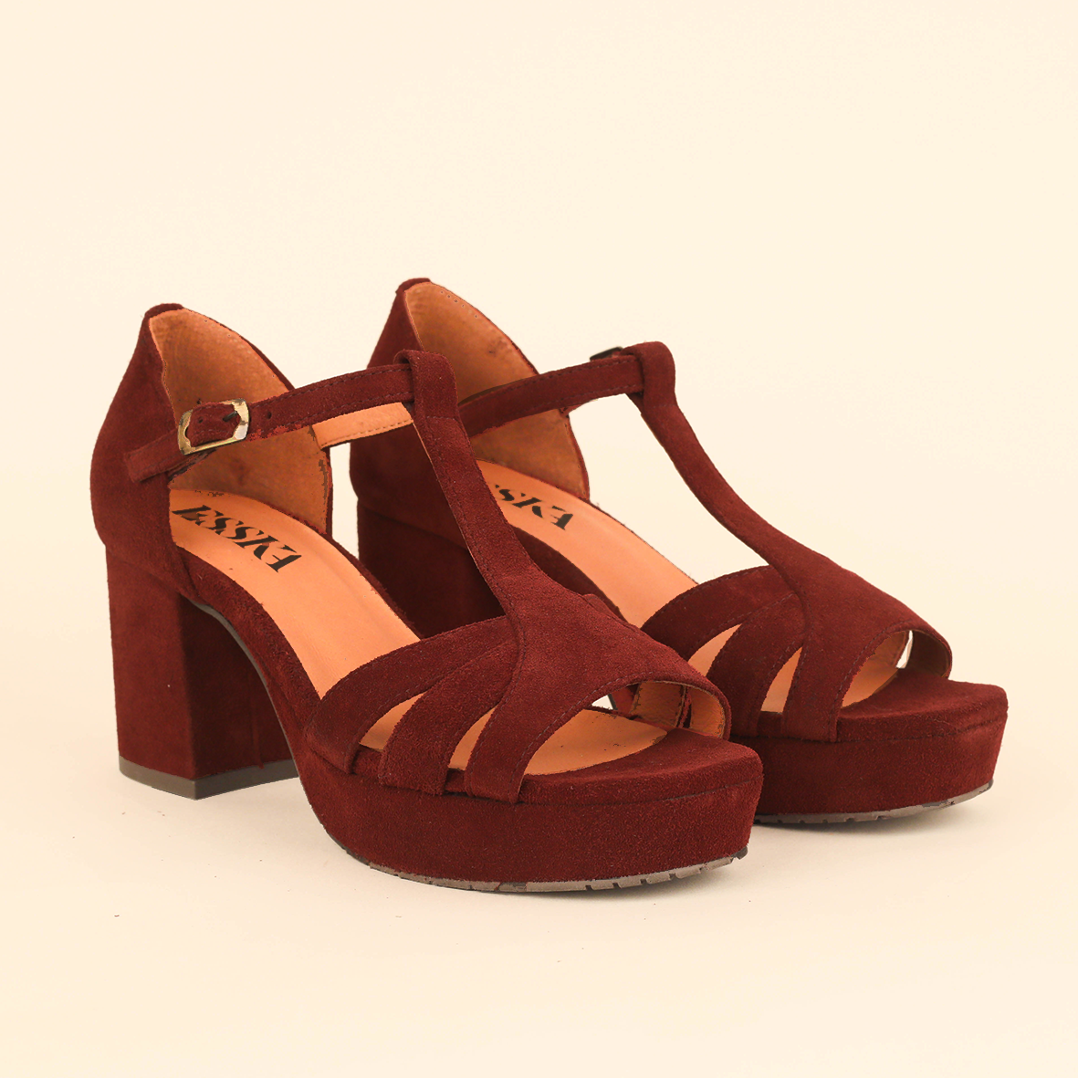 Cam Rust Mid Sandal by Esska