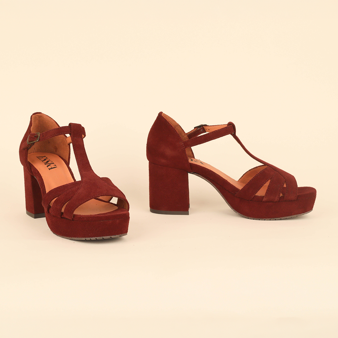 Cam Rust Mid Sandal by Esska
