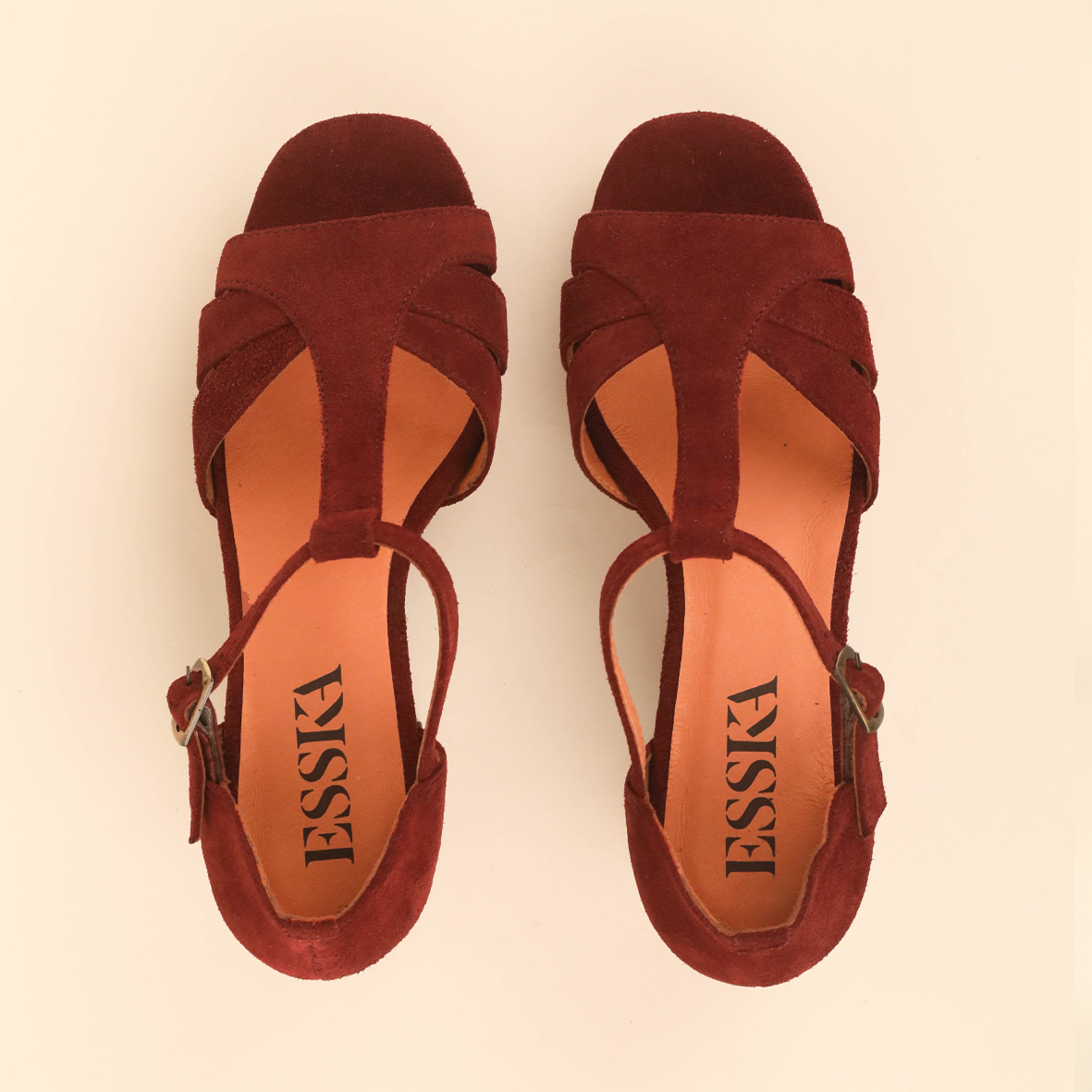 Cam Rust Mid Sandal by Esska