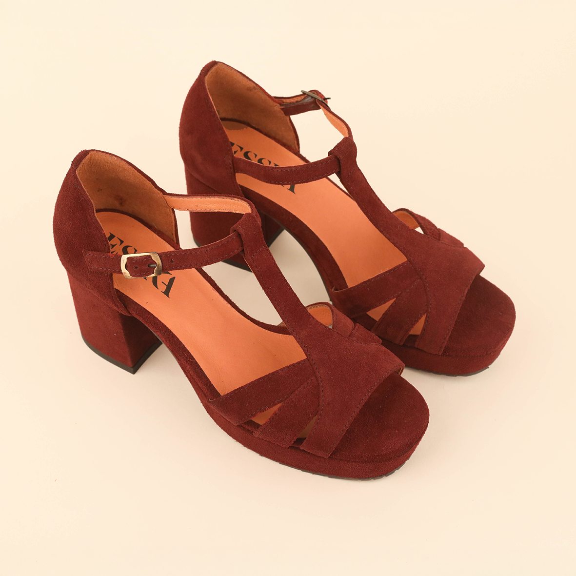 Cam Rust Mid Sandal by Esska