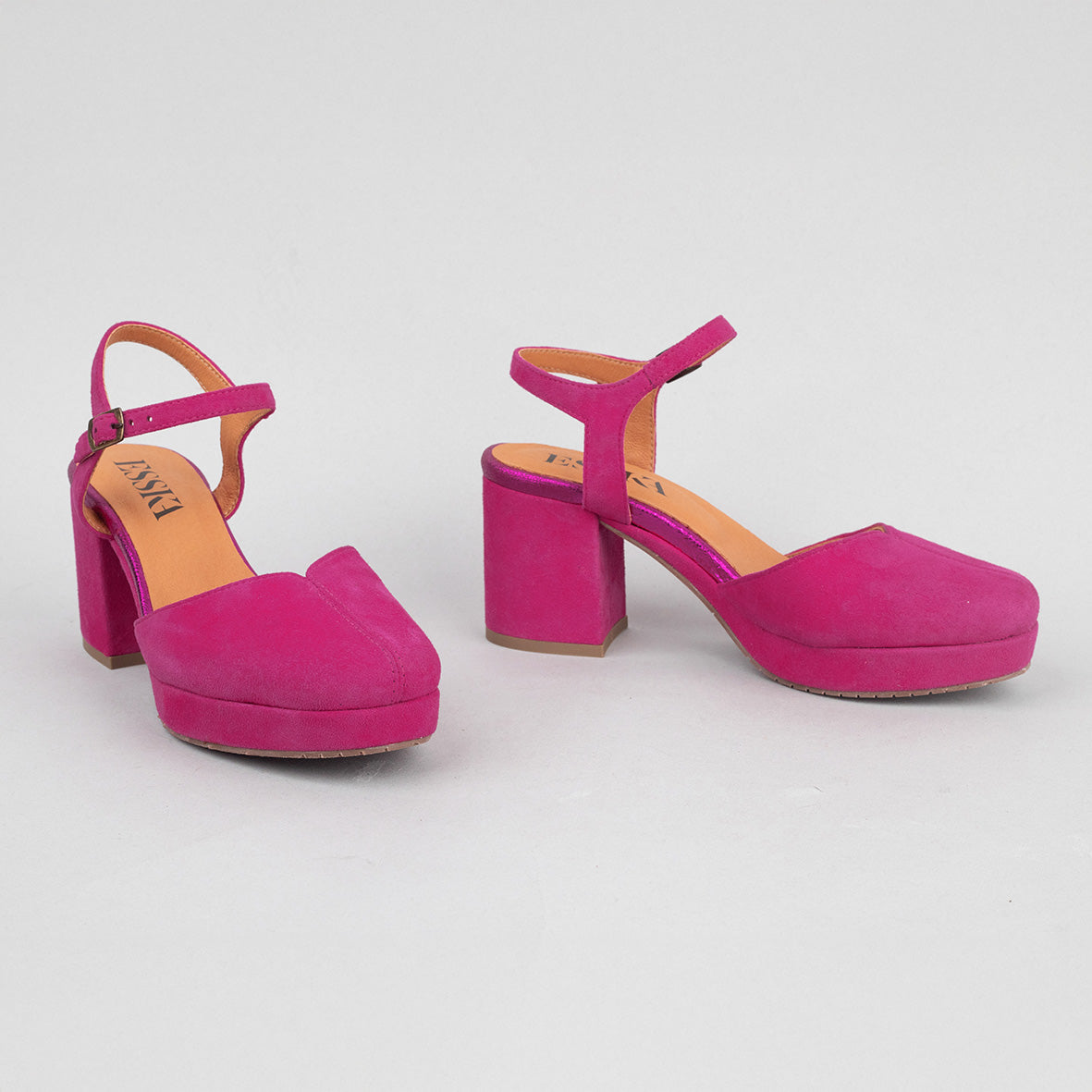 Carol Fuchsia Mid Shoe by Esska