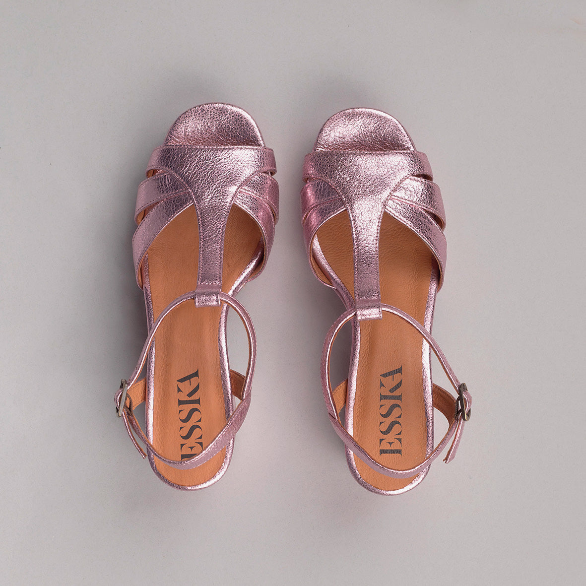 Charlie Metallic Pink
