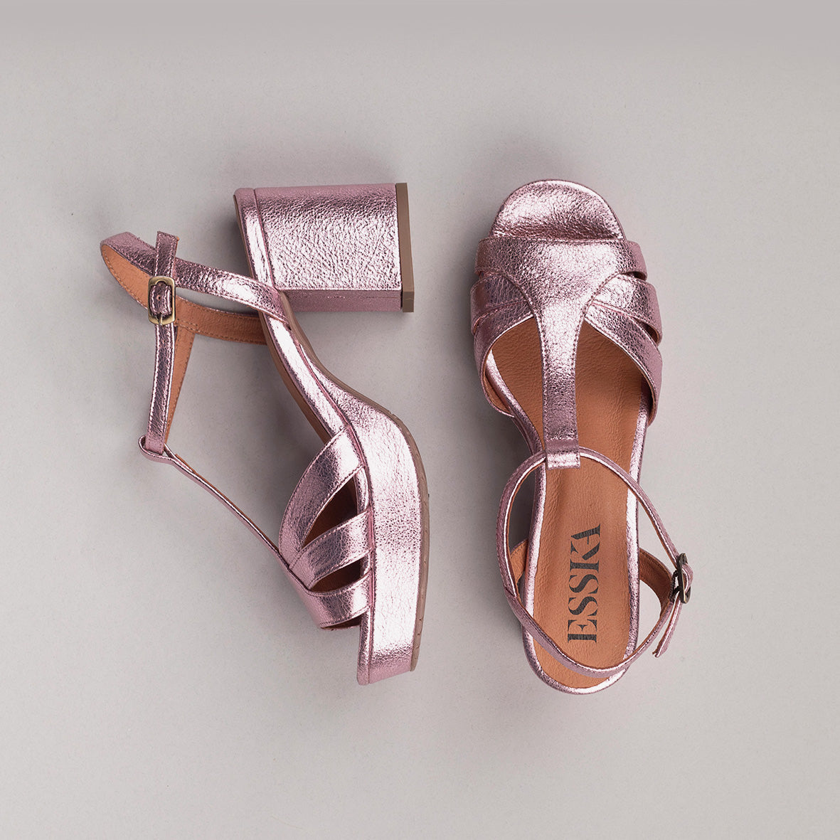 Charlie Metallic Pink
