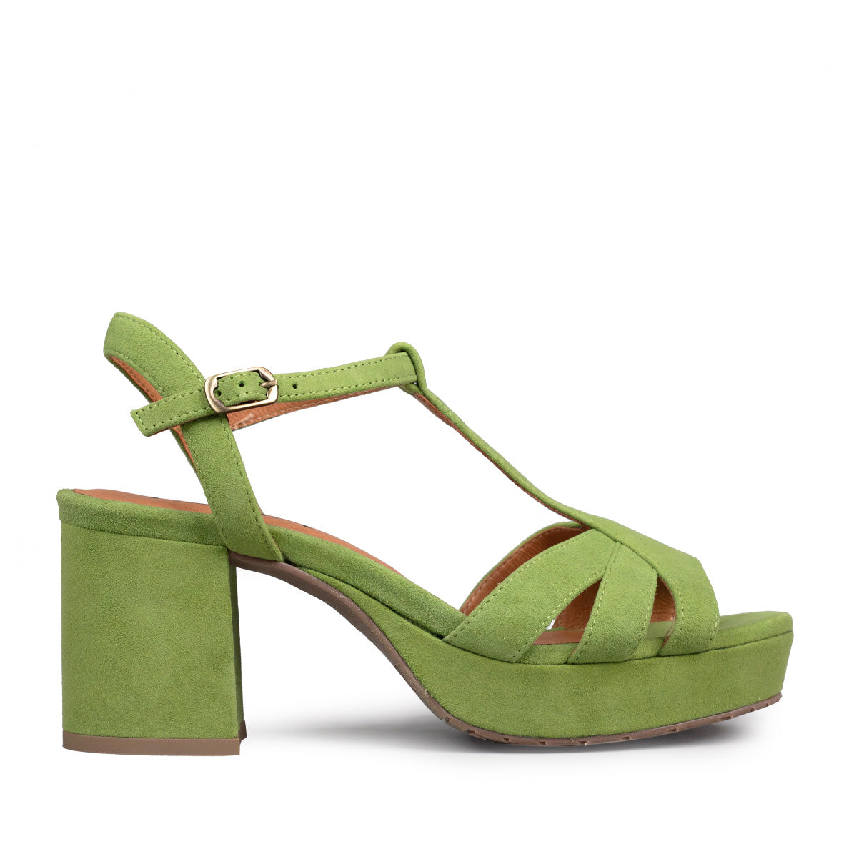 Charlie Moss Mid Sandal by Esska