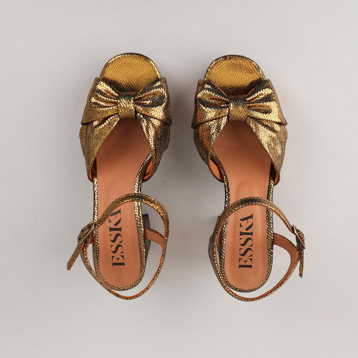Chilli Gold Neptune Mid Sandal by Esska Shoes Ltd