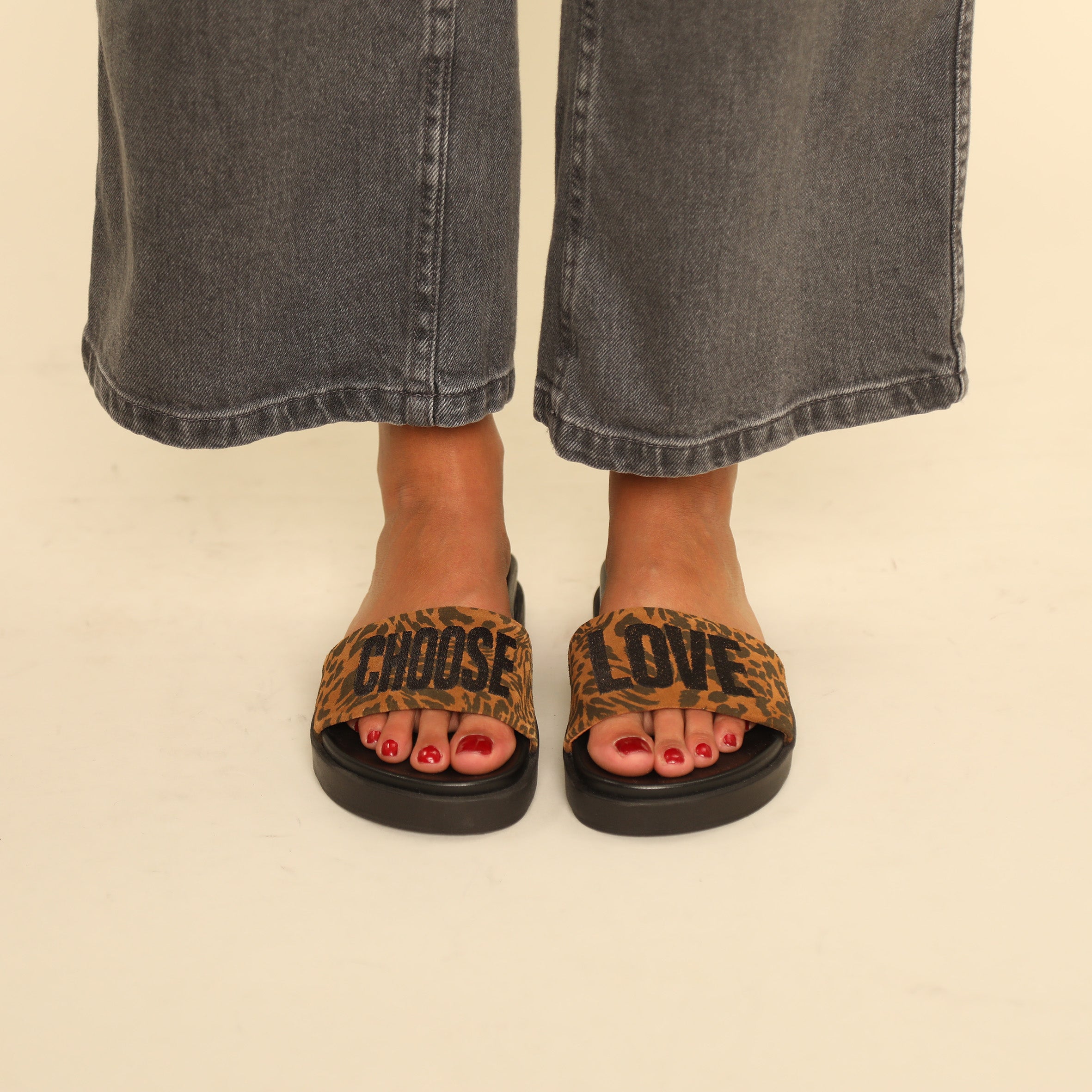 Choose Love Leopard + Black