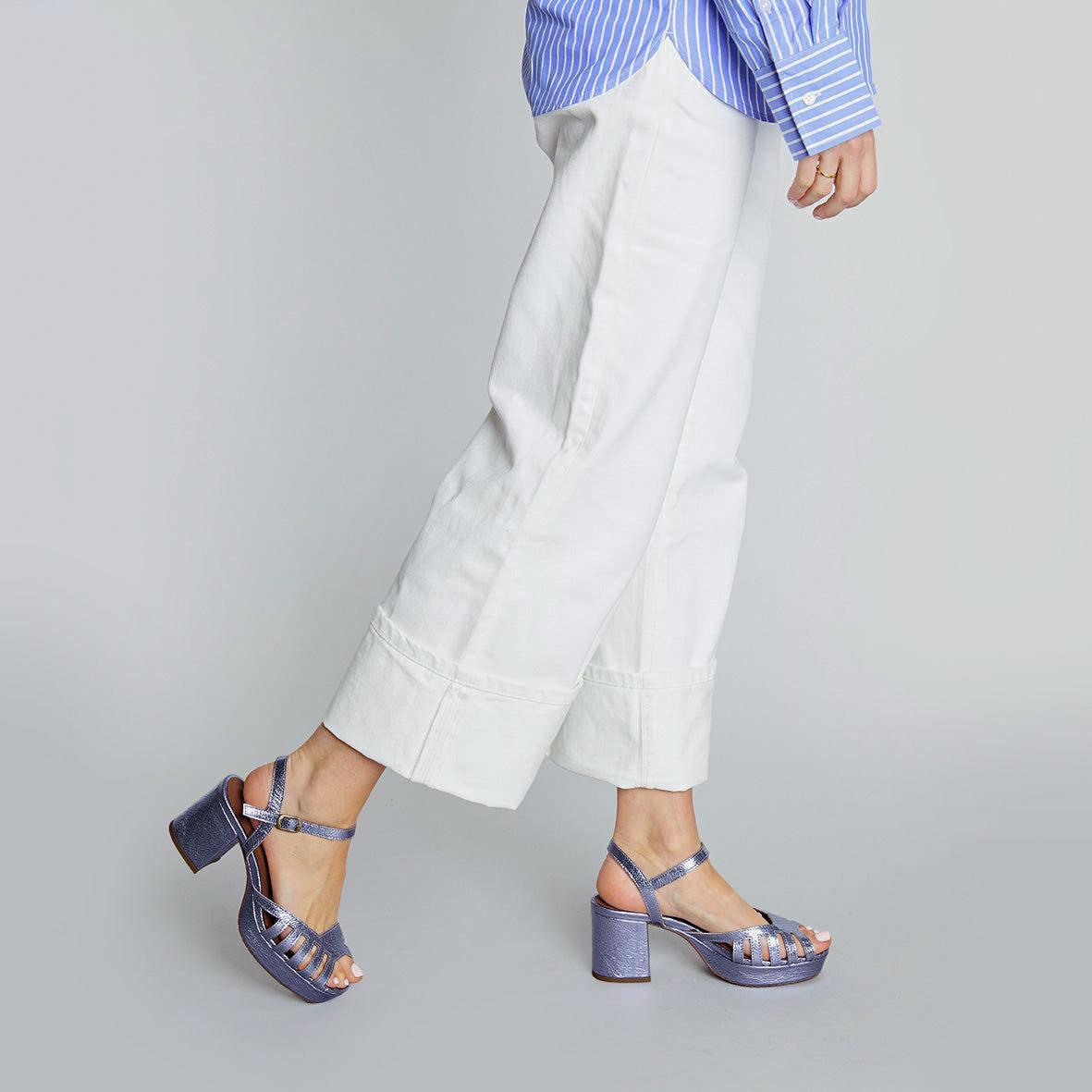 Cristi Metallic Indigo