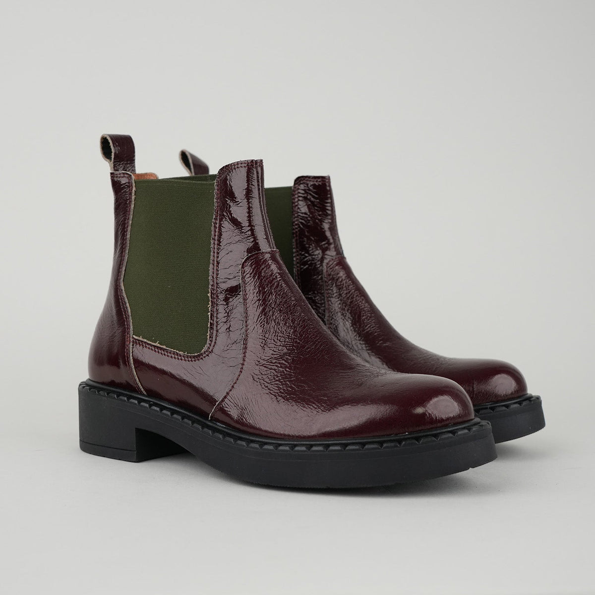 Sample - Bora Burgundy Patent - Size 37 (UK4)