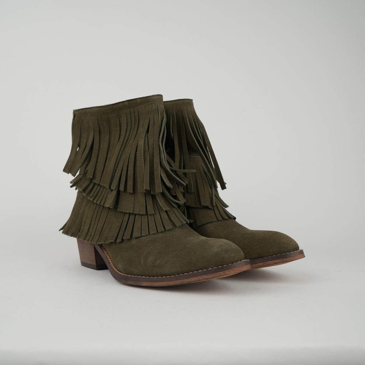 Sample - Felicity Recycled Khaki - Size 37 (UK4)