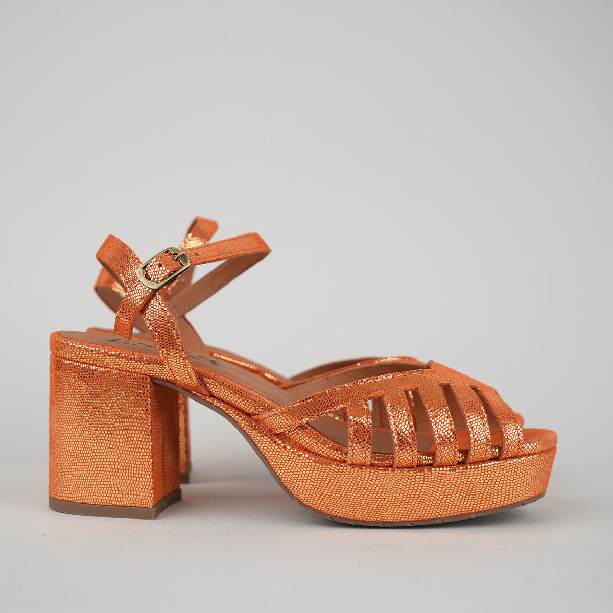 Sample - Cristi Metallic Orange - Size 37 (UK4)