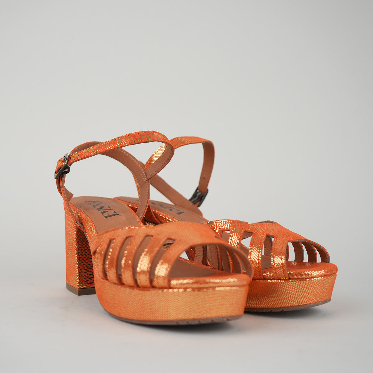Sample - Cristi Metallic Orange - Size 37 (UK4)