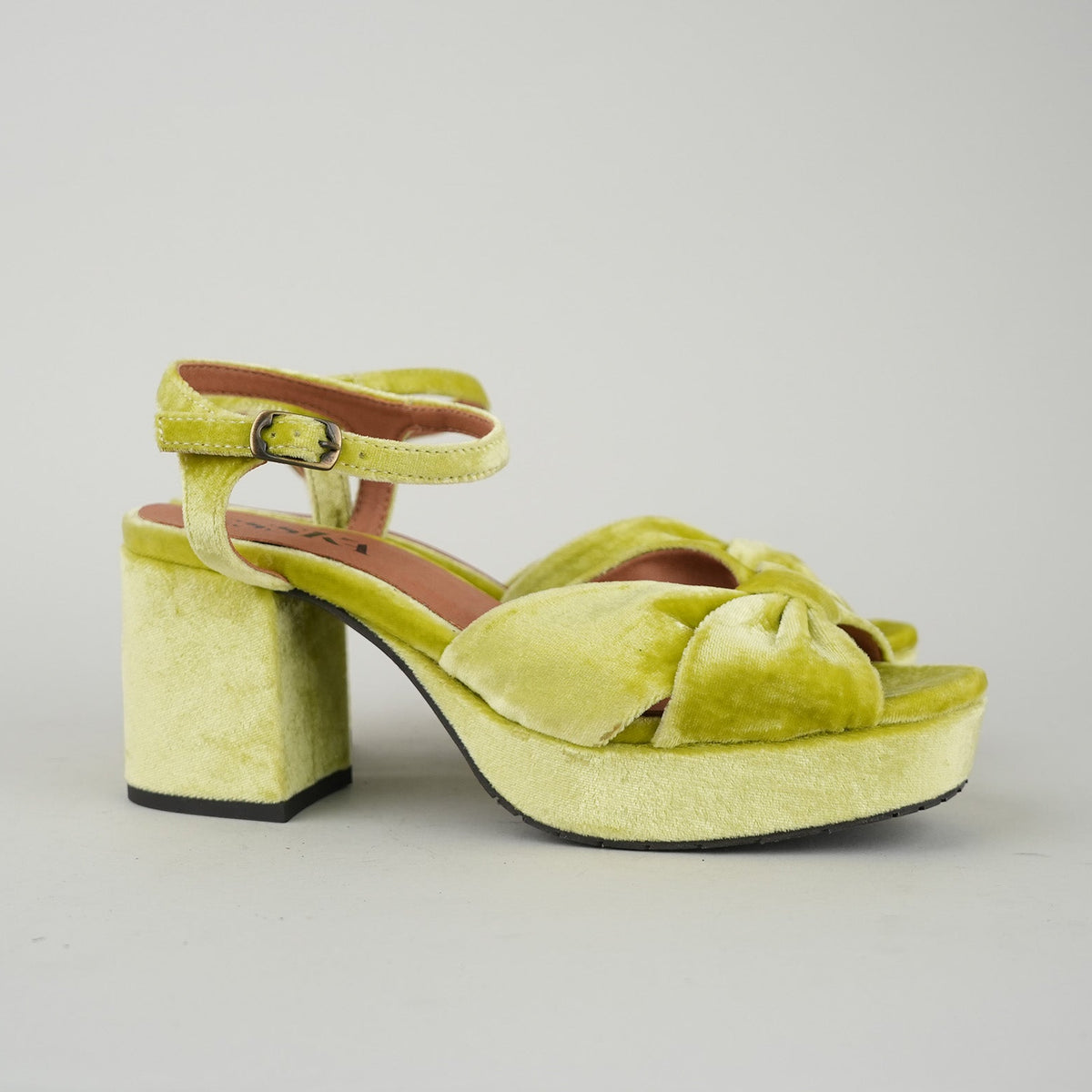 Sample - Chilli Velvet Lime - Size 37 (UK4)