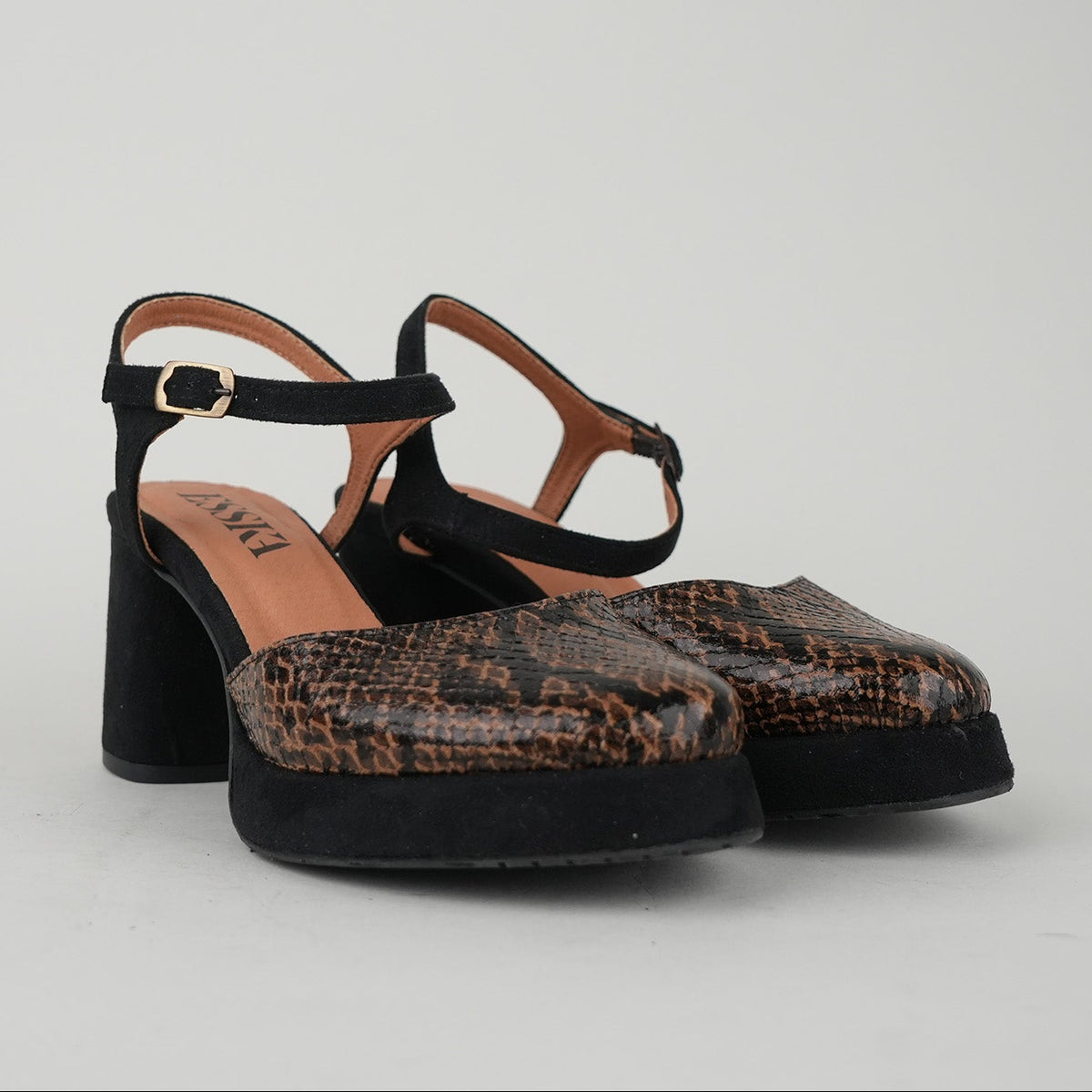 Sample - Aria Vegan Brown Snake - Size 37 (UK4)
