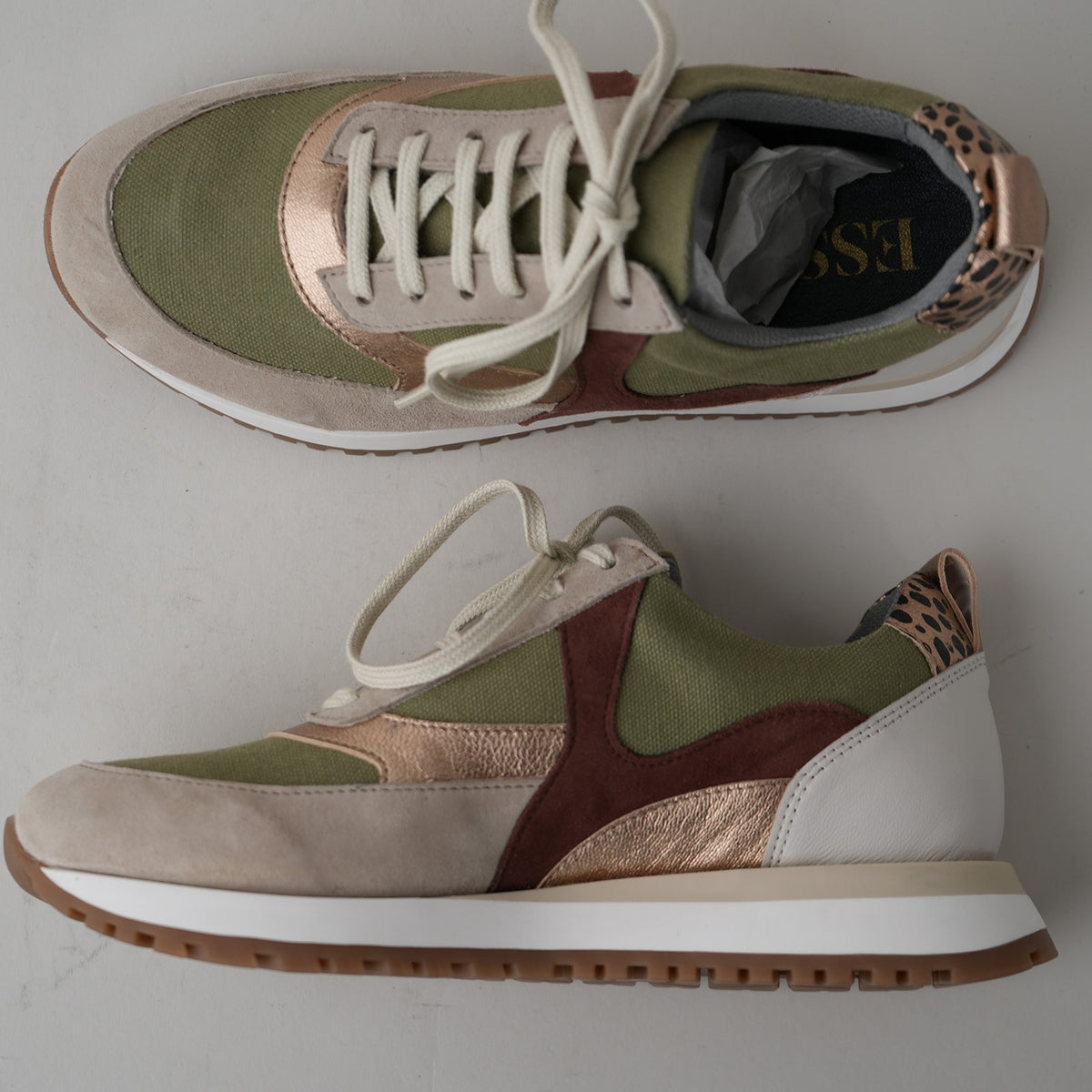 Sample - Cinda Green multi - Size 37 (UK4)