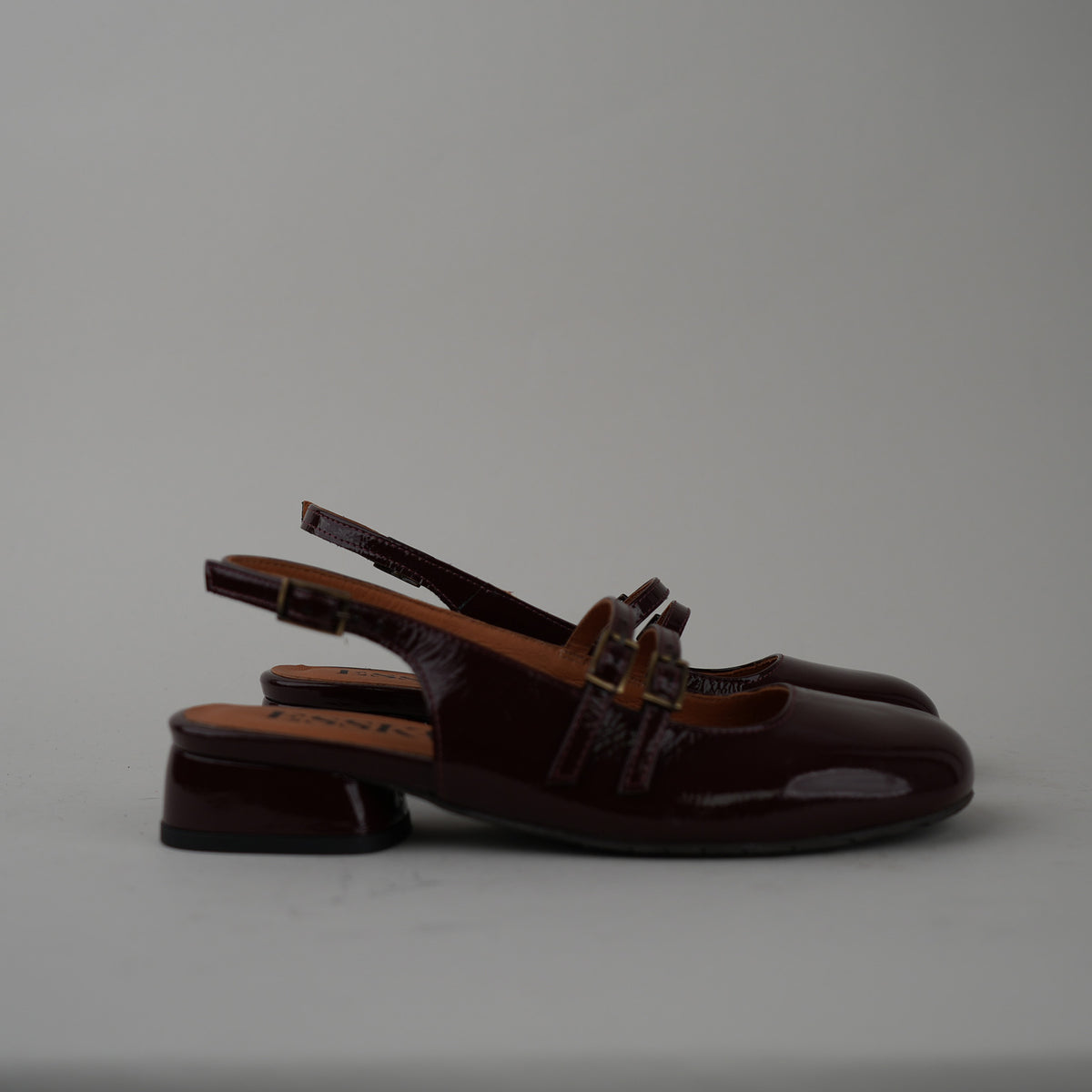 Sample - Rhianna Patent Wine - Size 37 (UK4)