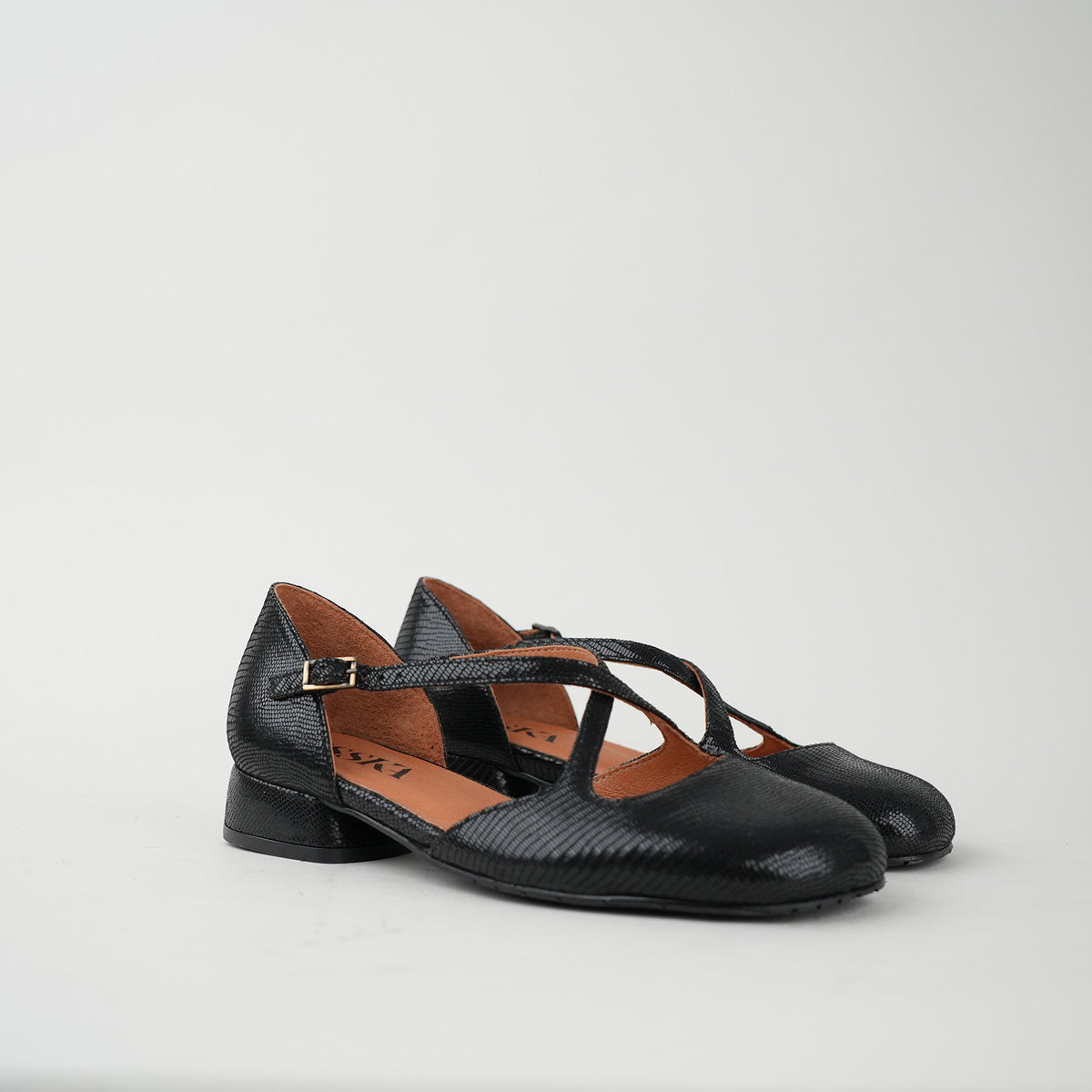 Sample - Rebecca Metallic Black - Size 37 (UK4)