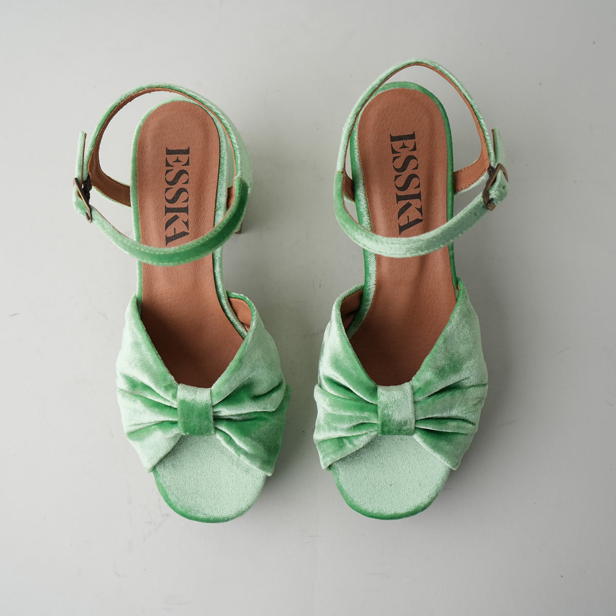 Sample - Chilli Velvet Kiwi - Size 37 (UK4)