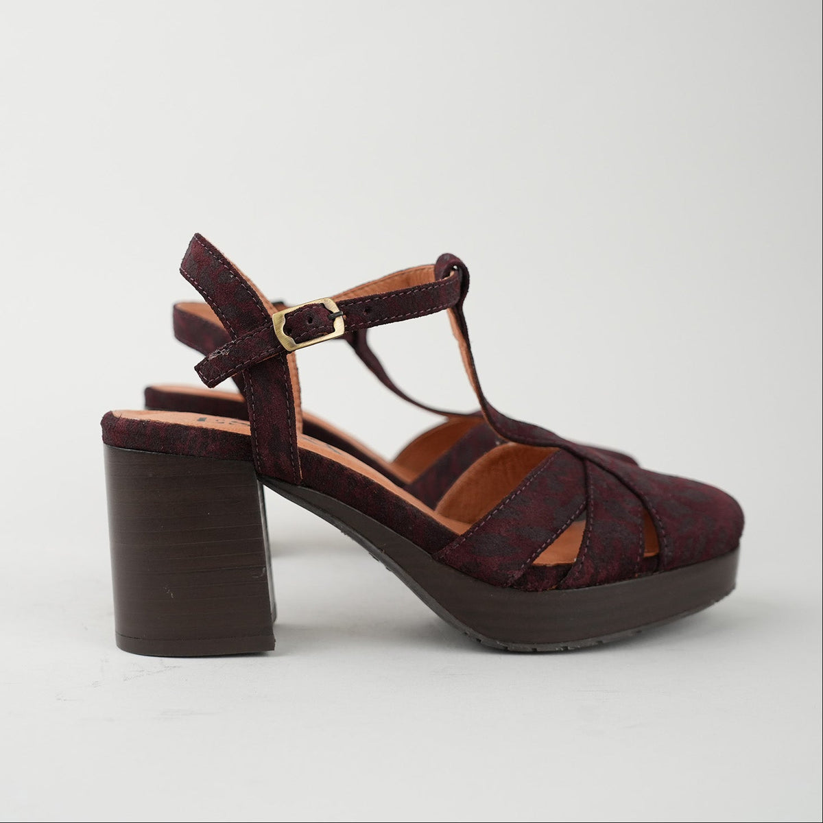 Sample - Celeste Plum Leopard - Size 37 (UK4)
