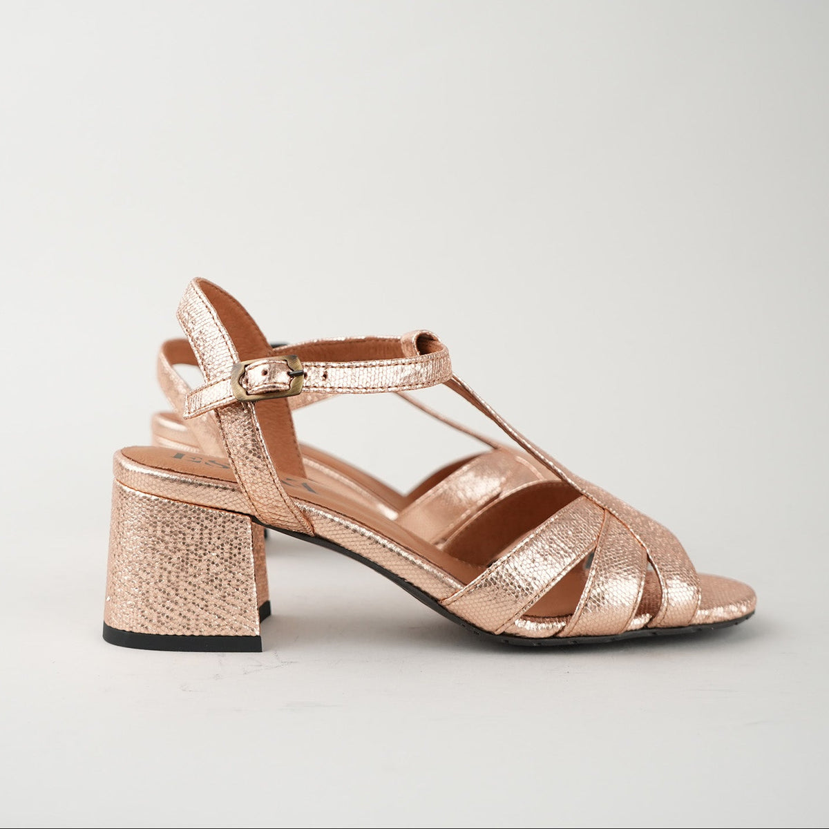 Sample - Gabby Metallic Dusty Pink - Size 37 (UK4)