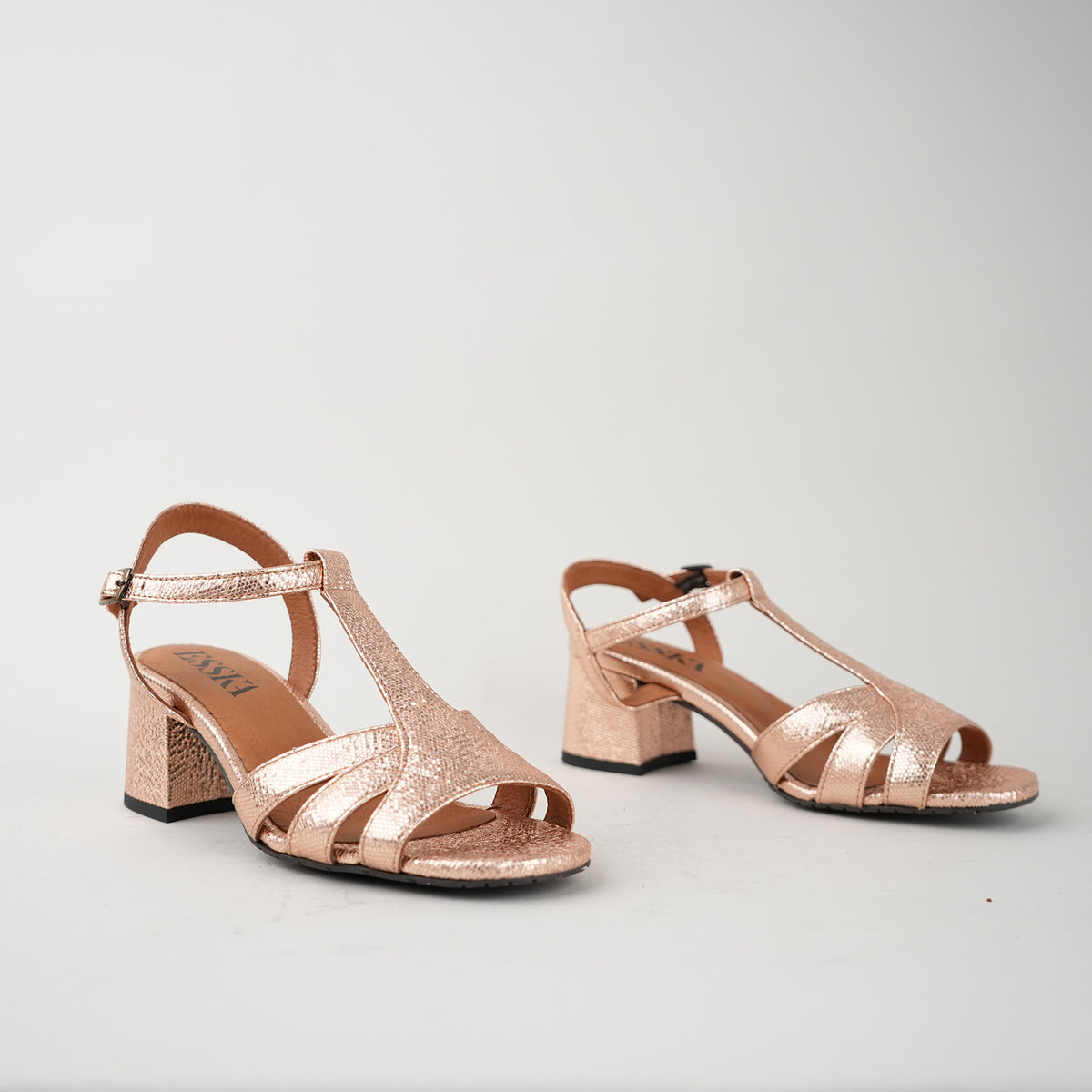 Sample - Gabby Metallic Dusty Pink - Size 37 (UK4)