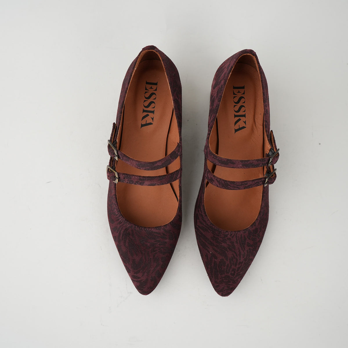 Sample - Laura Plum Leopard - Size 37 (UK4)