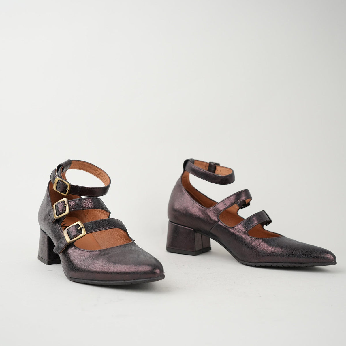 Sample - Larissa Metallic Brown - Size 37 UK4 Low Shoe by Esska