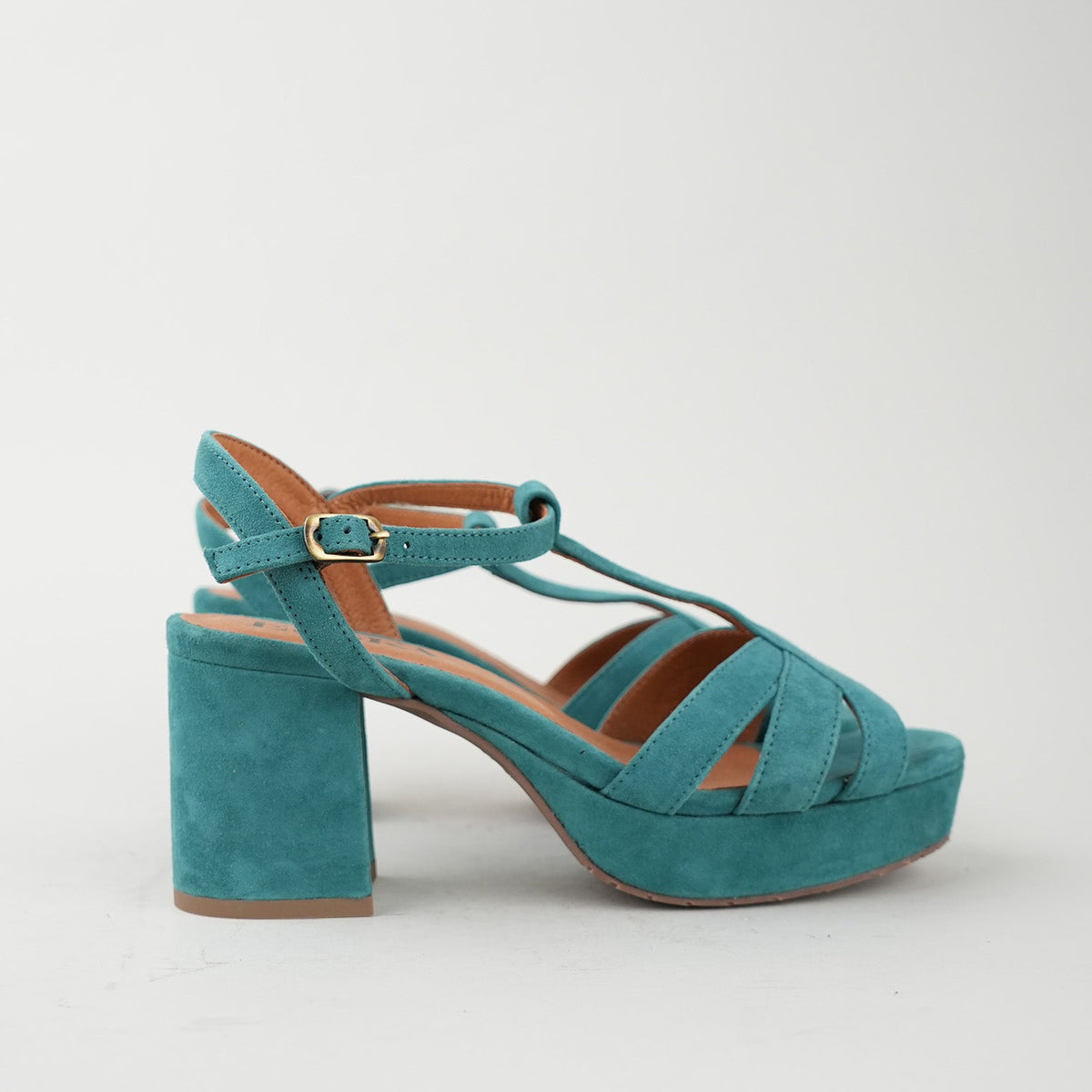 Sample - Charlie Teal Suede - Size 37 (UK4)