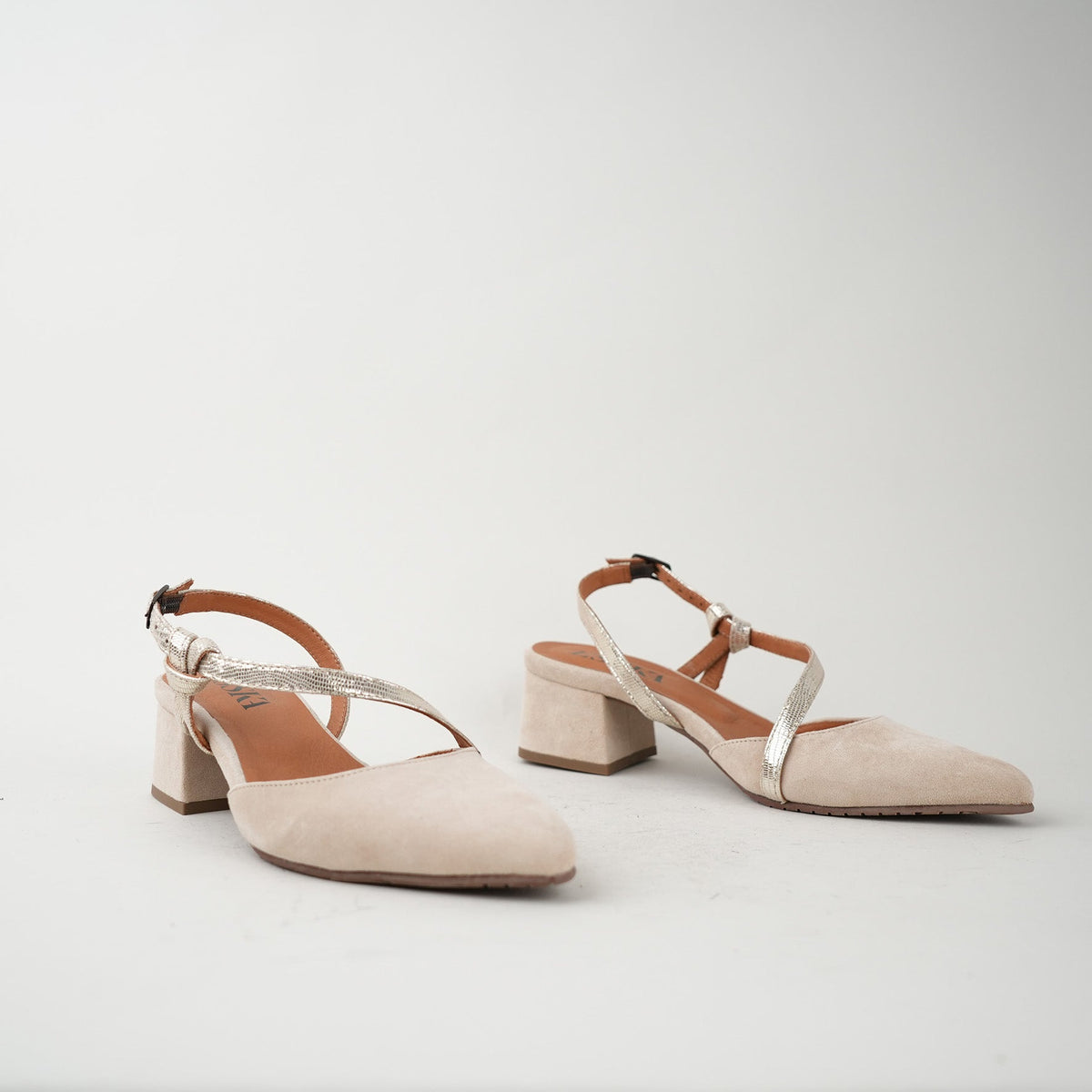 Sample - Luna Stone - Size 37 UK4 Low Shoe by Esska