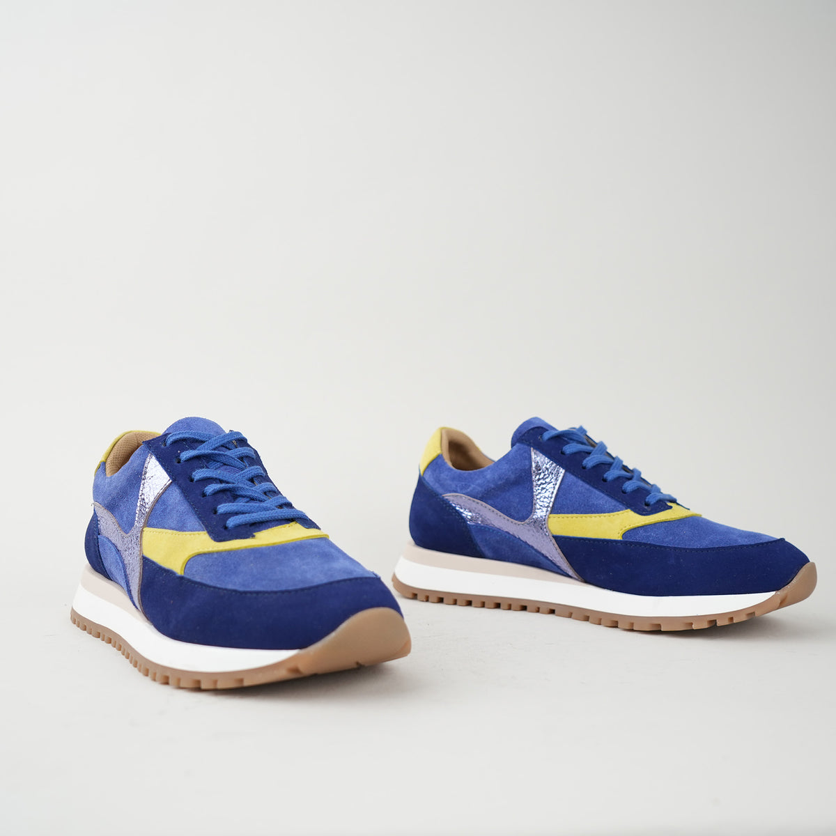 Sample - Cinda Blue Yellow - Size 37 (UK4)