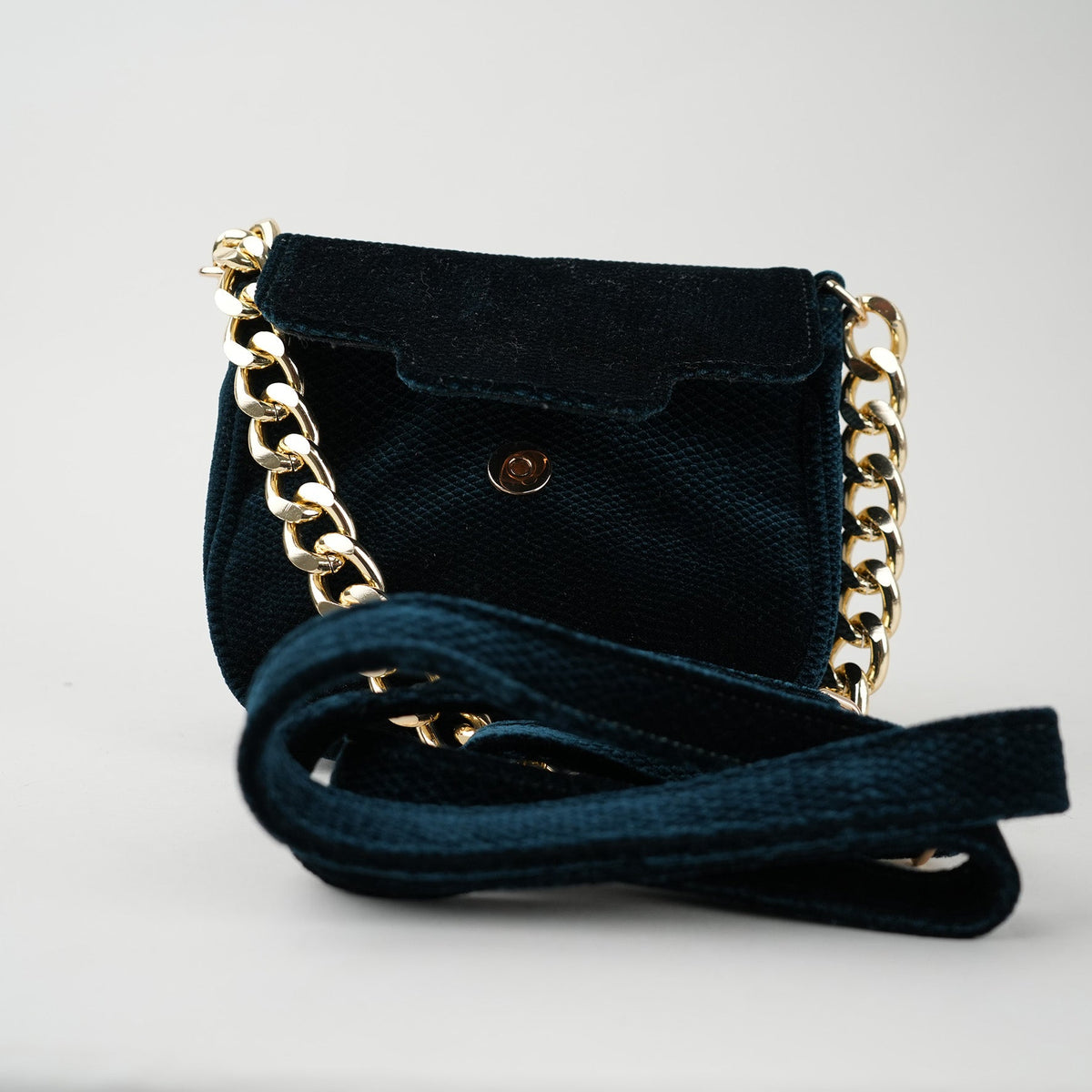 Sample - Romeo Velvet Teal Bags by Esska