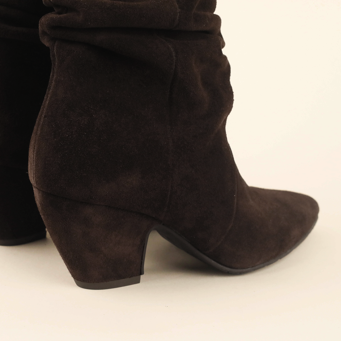 Ember Dark Brown Mid Boot by Esska