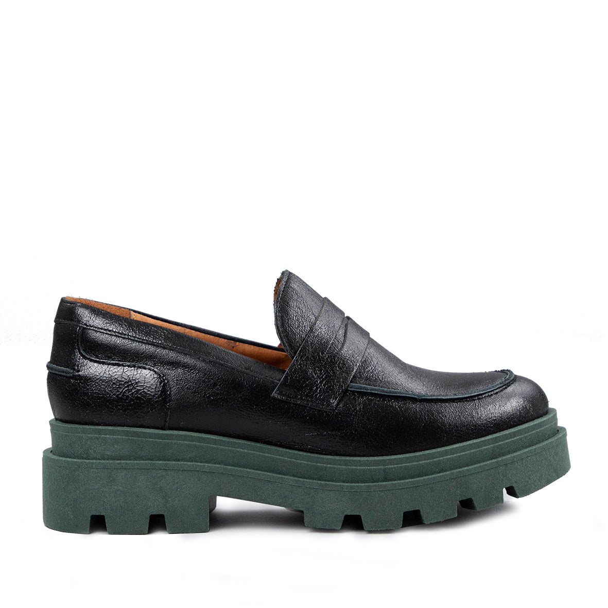 Emily Black Flat Shoe by Esska