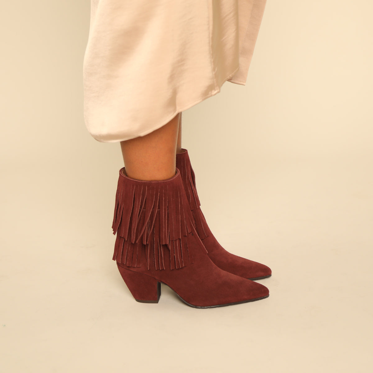 Esme Rust Mid Boot by Esska