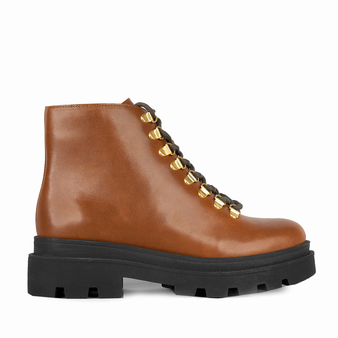 Estelle Tan Flat Boot by Esska