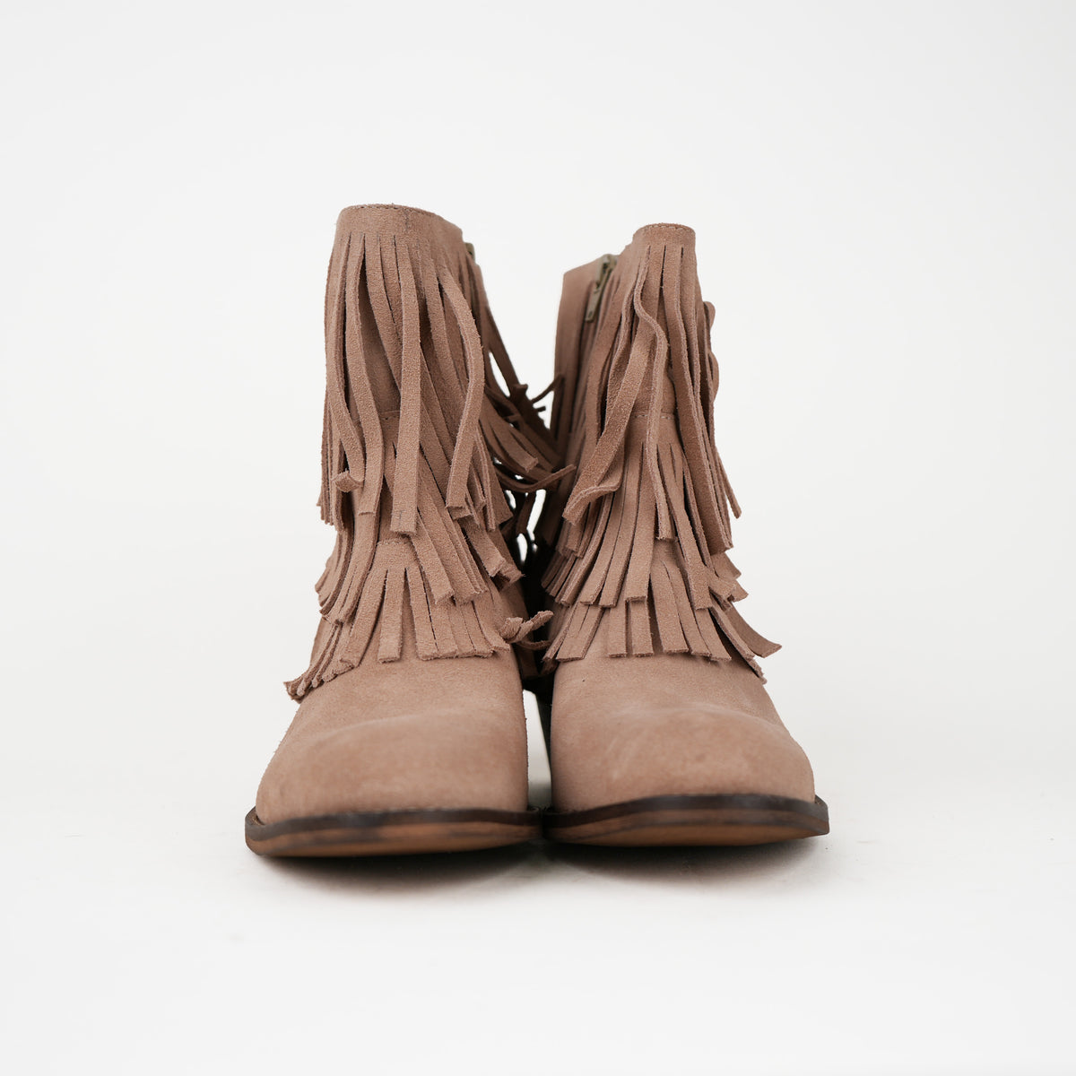 Sample - Felicity Nude Suede - Size 37 (UK4)