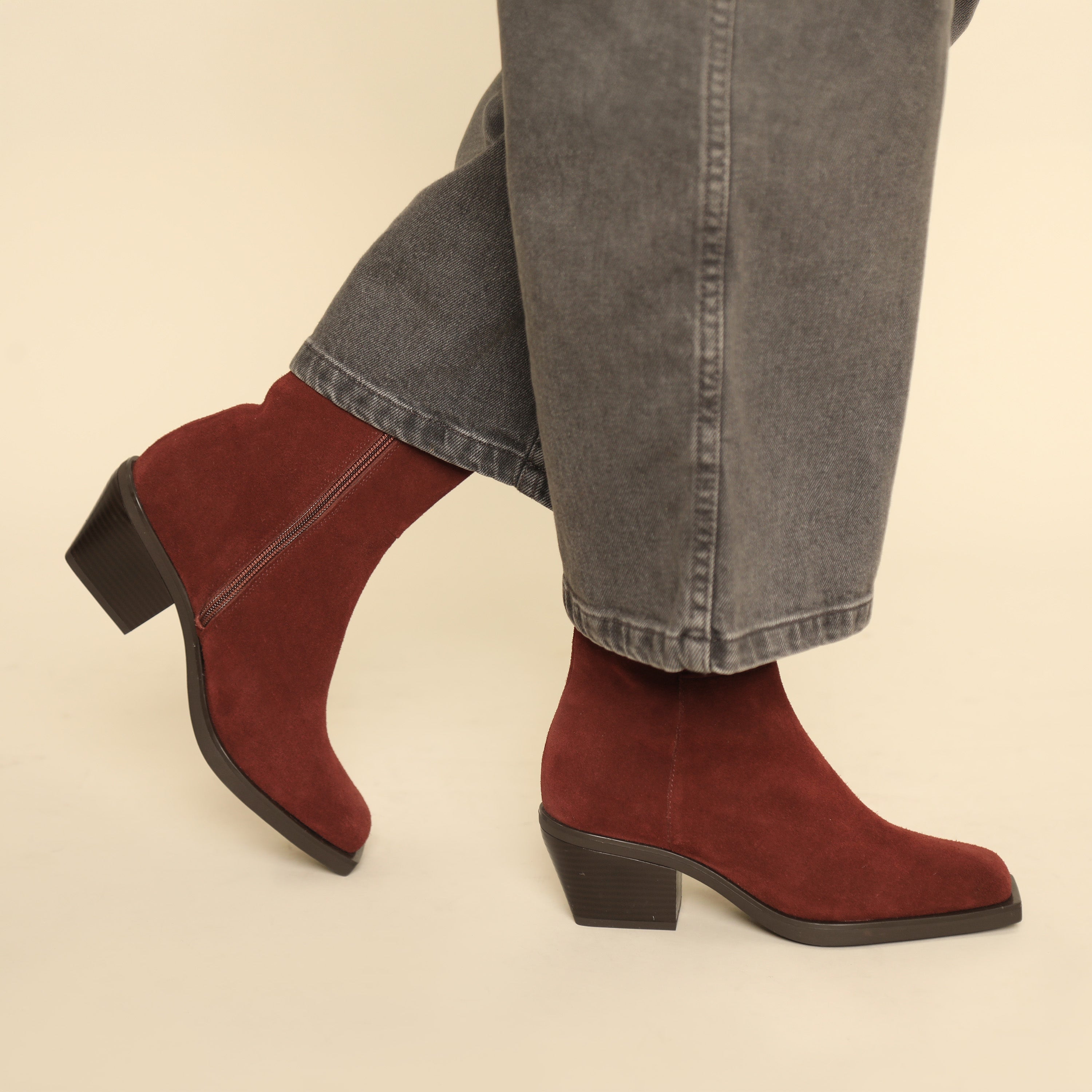 Ghalia Rust Low Boot by Esska