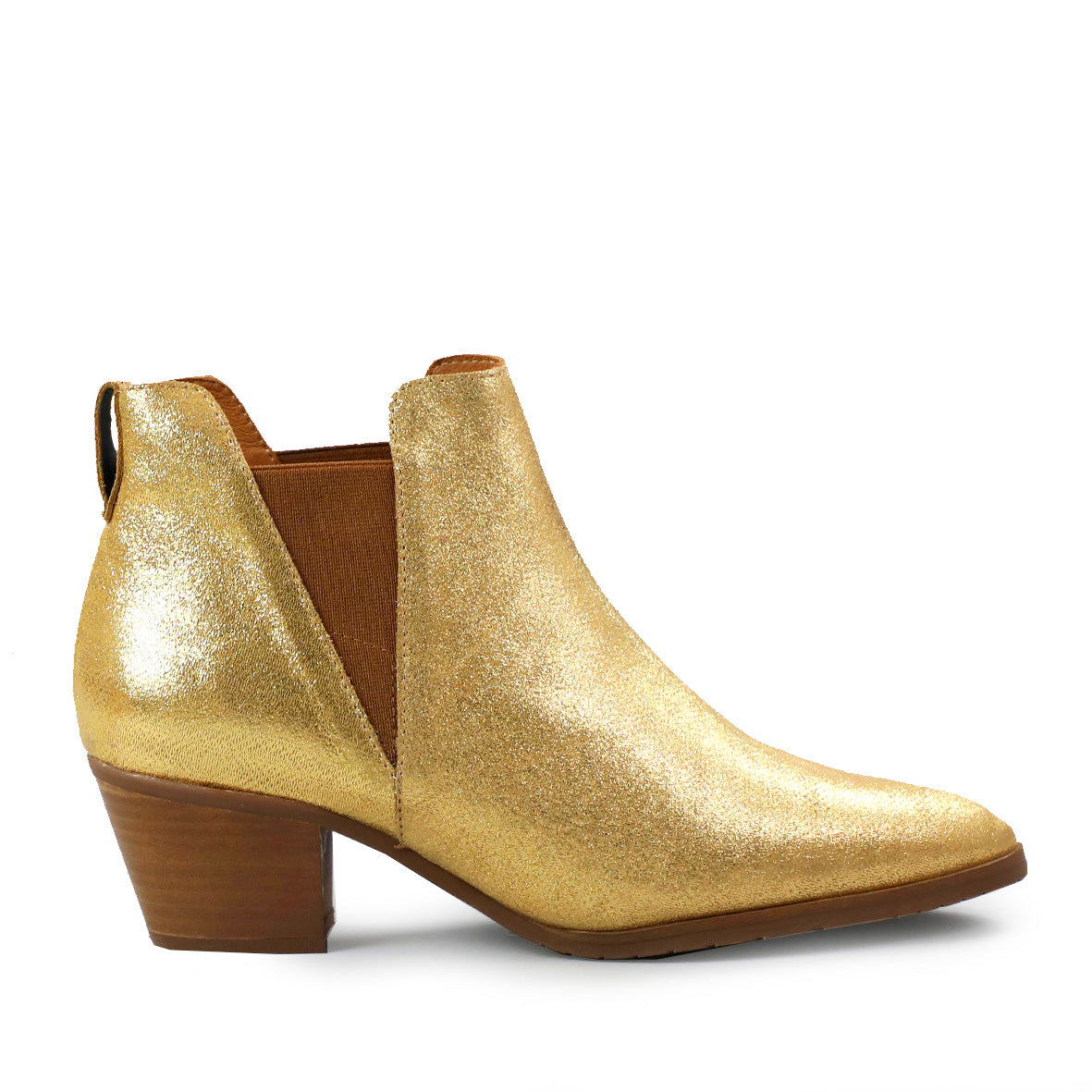 Yellow hot sale gold boots