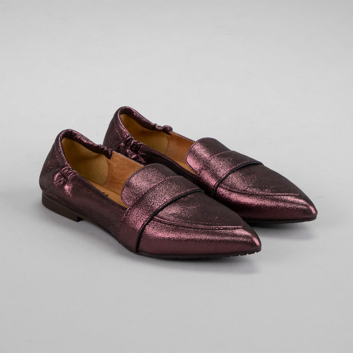 Hannah Wine Metallic