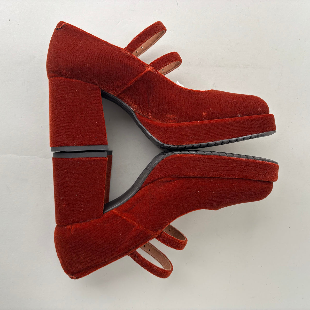 Second - Sienna Velvet Burnt Orange - Size 37 (UK4)